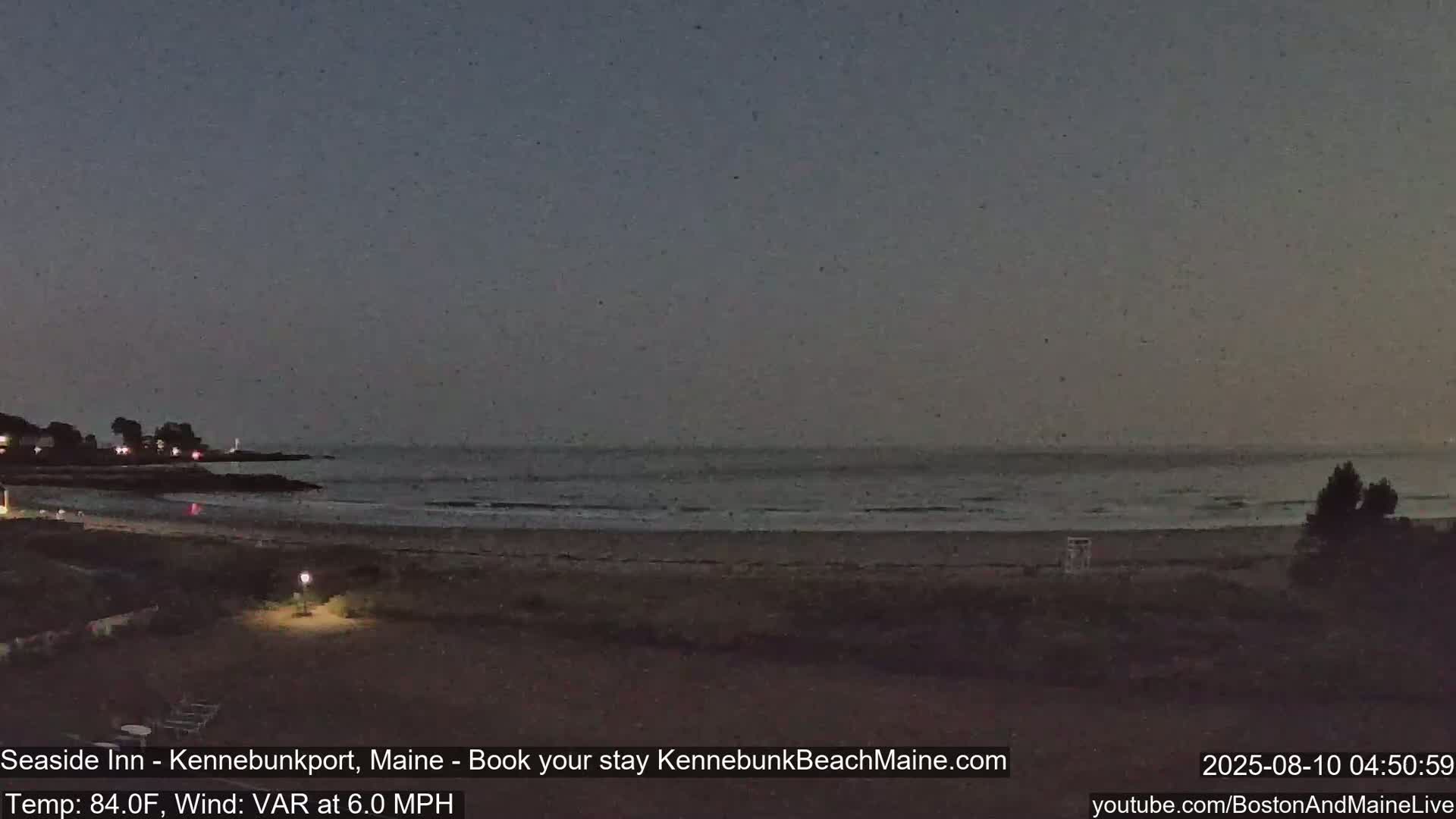 Seaside Inn Kennebunk Beach Live Cam- Kennebunk, Maine, USA