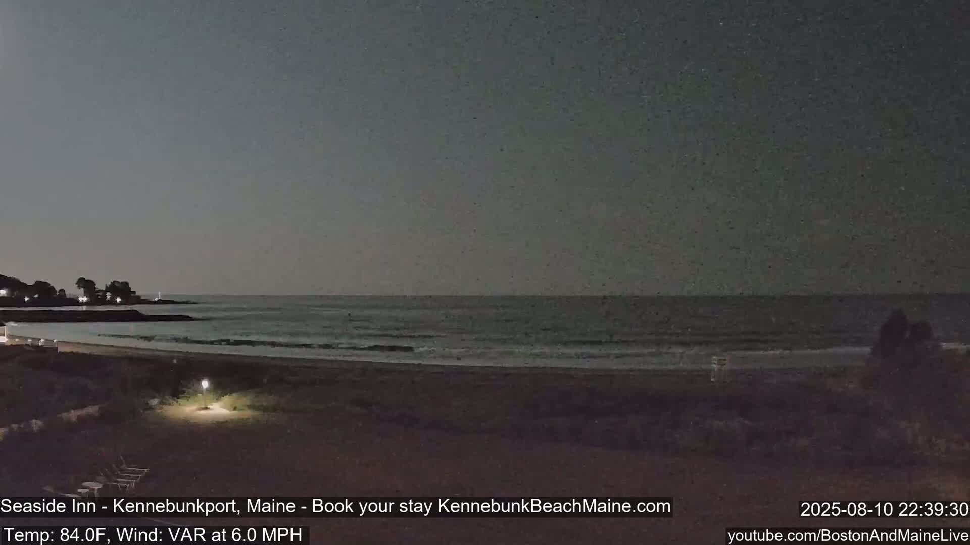 Seaside Inn Kennebunk Beach Live Cam- Kennebunk, Maine, USA