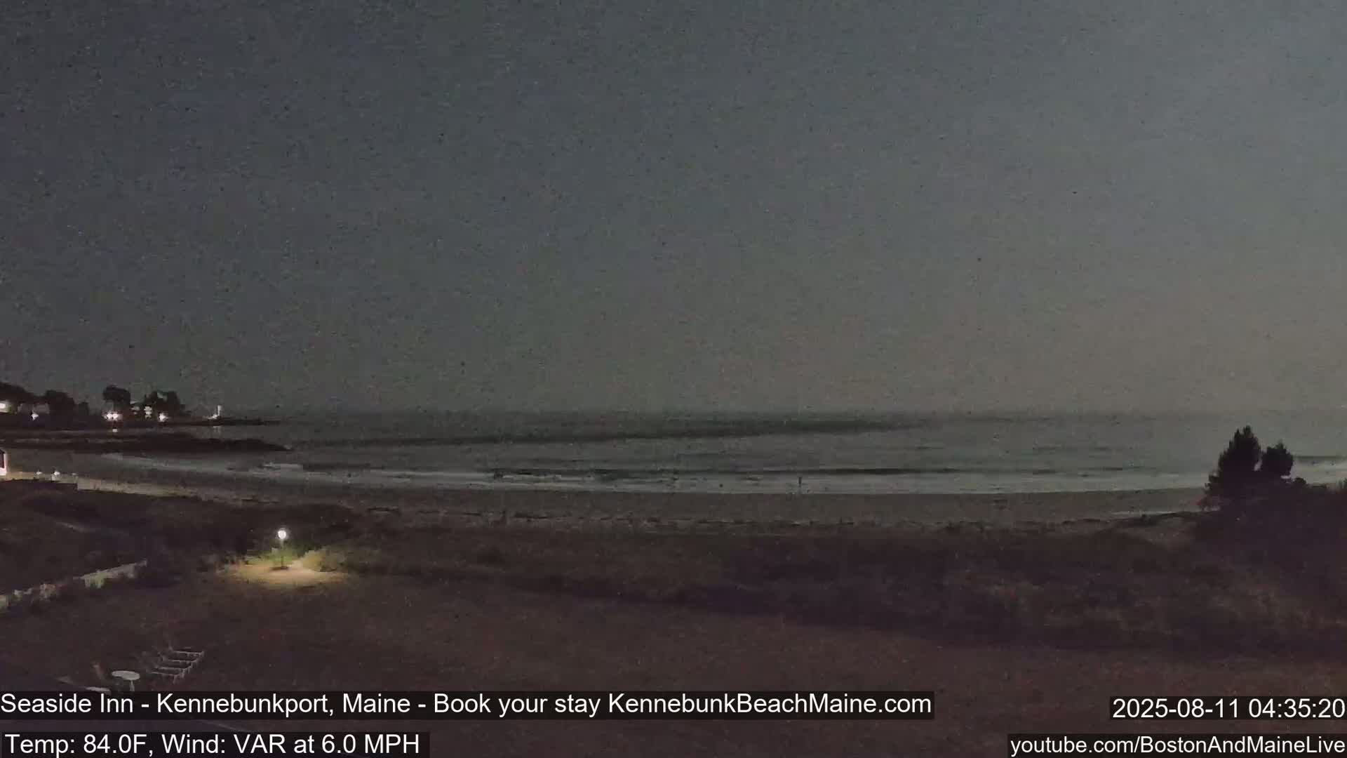 Seaside Inn Kennebunk Beach Live Cam- Kennebunk, Maine, USA
