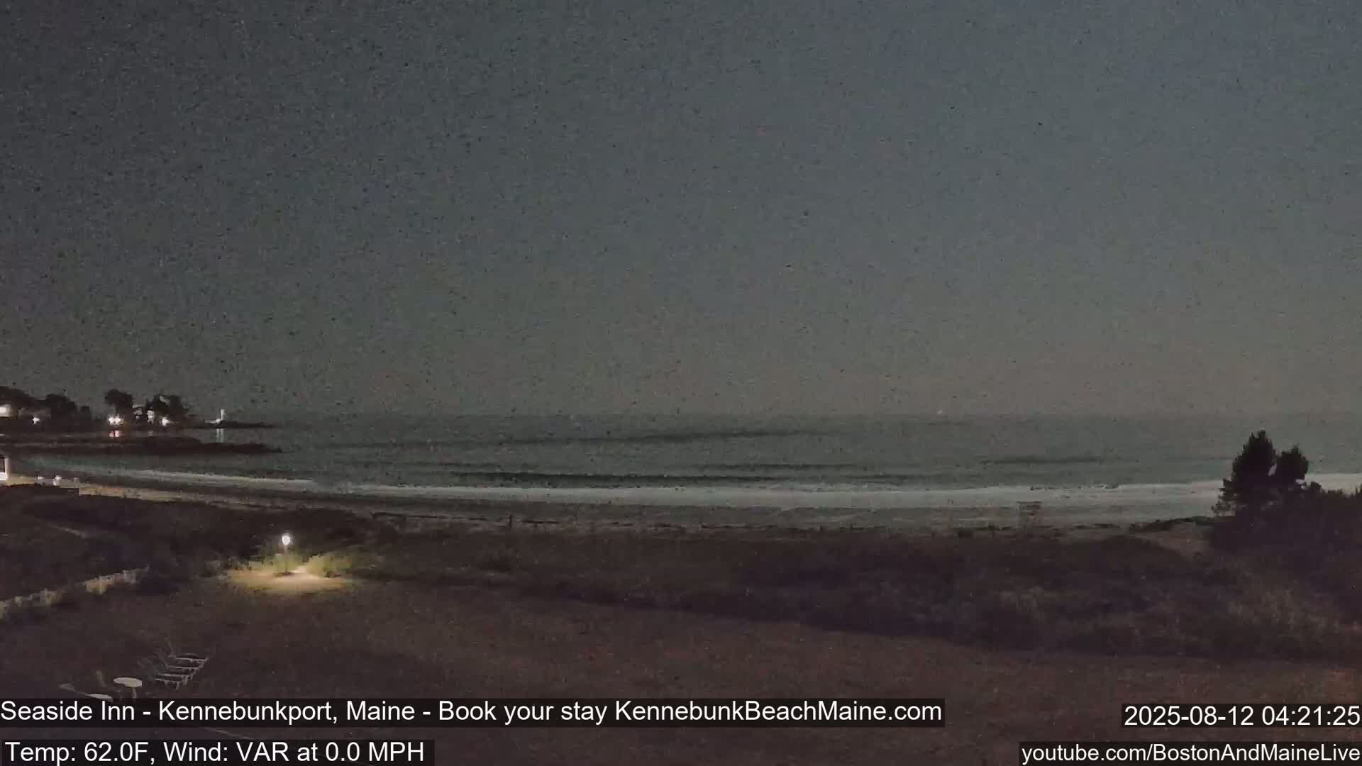 Seaside Inn Kennebunk Beach Live Cam- Kennebunk, Maine, USA
