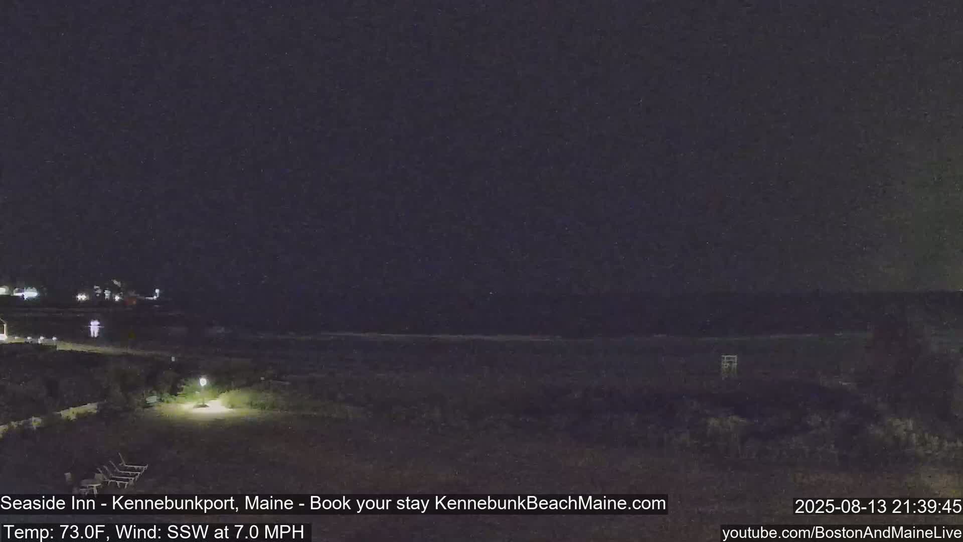 Seaside Inn Kennebunk Beach Live Cam- Kennebunk, Maine, USA