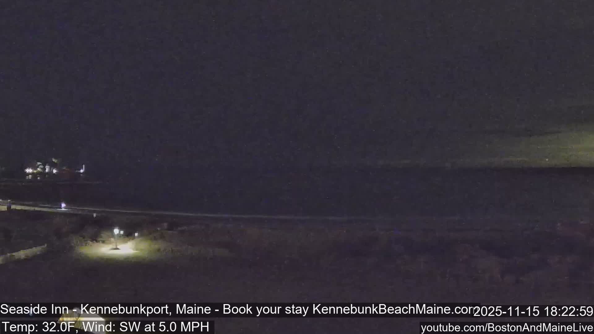 Seaside Inn Kennebunk Beach Live Cam- Kennebunk, Maine, USA