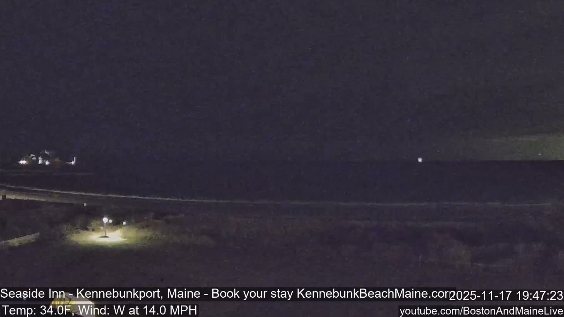 Seaside Inn Kennebunk Beach Live Cam- Kennebunk, Maine, USA
