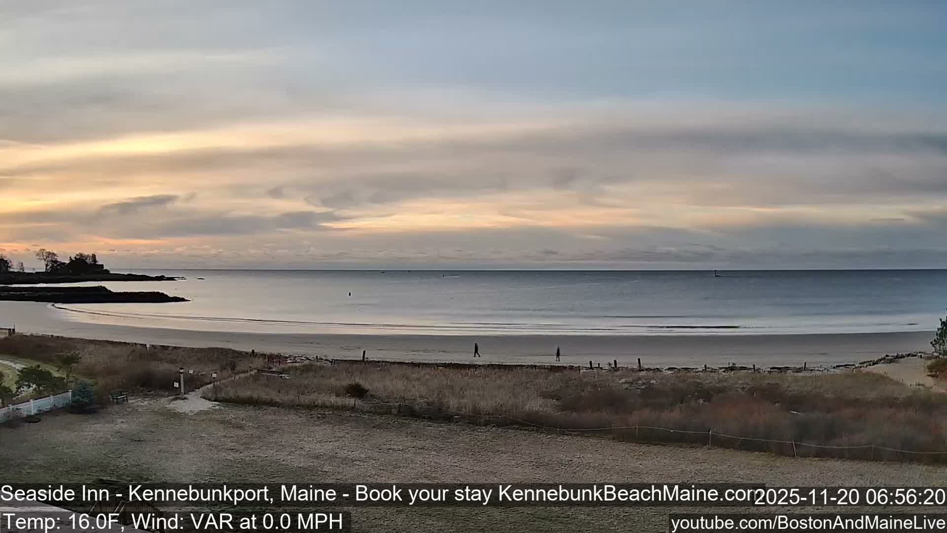 Seaside Inn Kennebunk Beach Live Cam- Kennebunk, Maine, USA