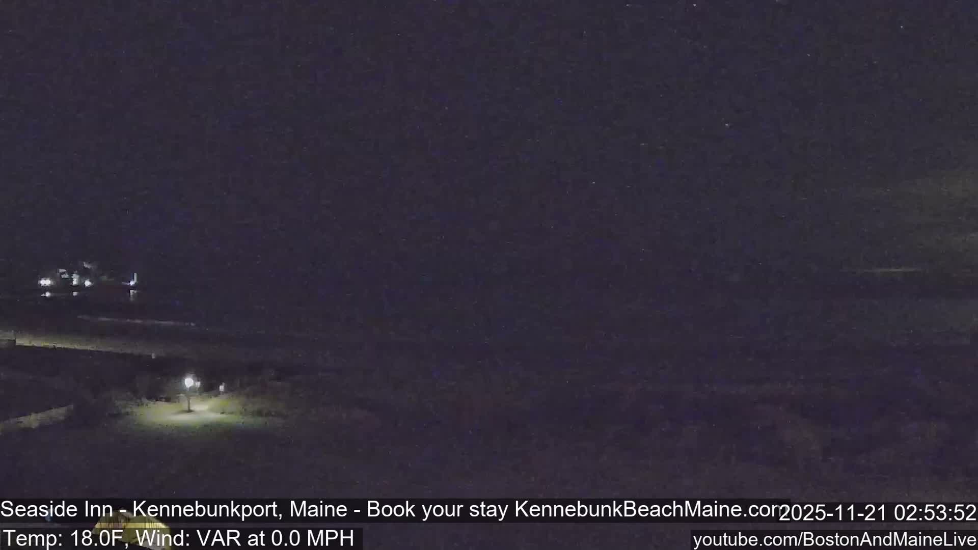 Seaside Inn Kennebunk Beach Live Cam- Kennebunk, Maine, USA