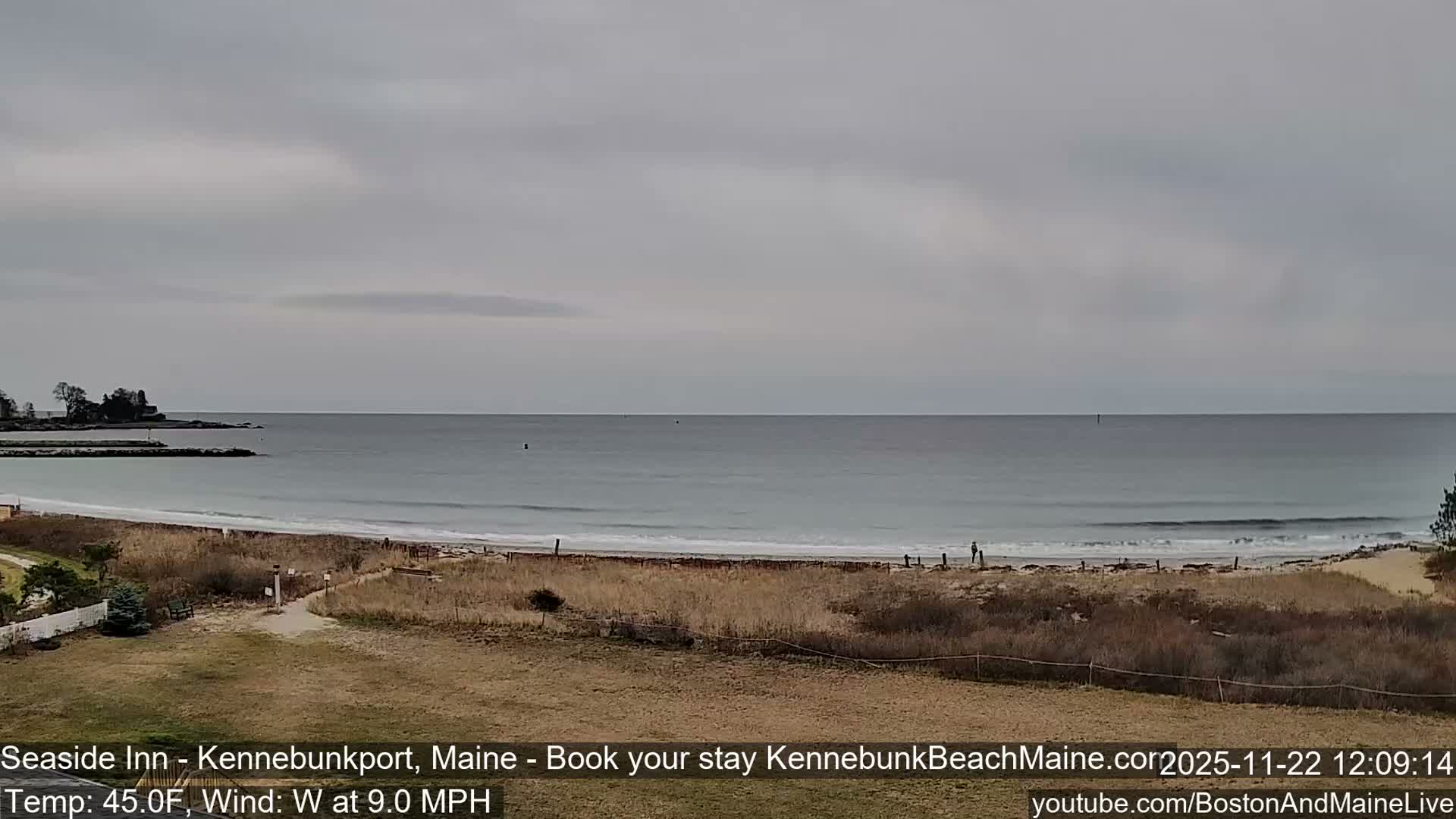 Seaside Inn Kennebunk Beach Live Cam- Kennebunk, Maine, USA