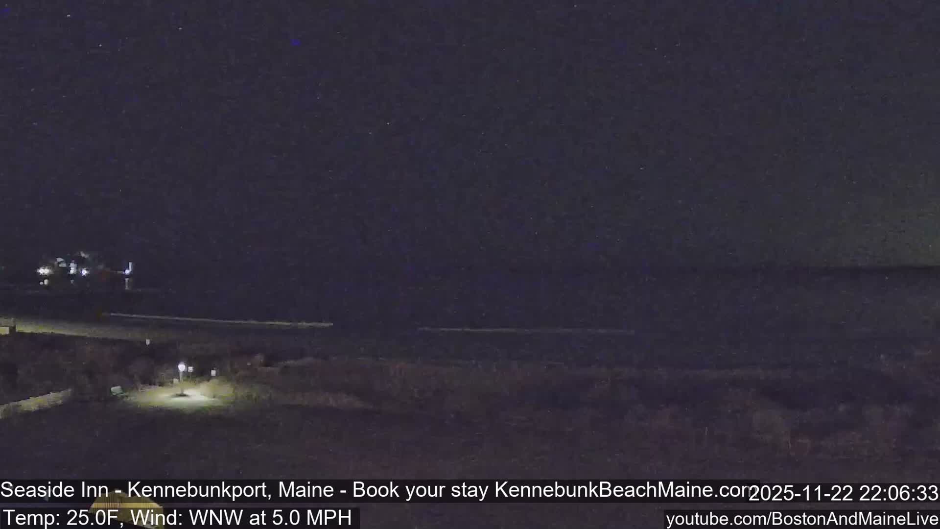 Seaside Inn Kennebunk Beach Live Cam- Kennebunk, Maine, USA