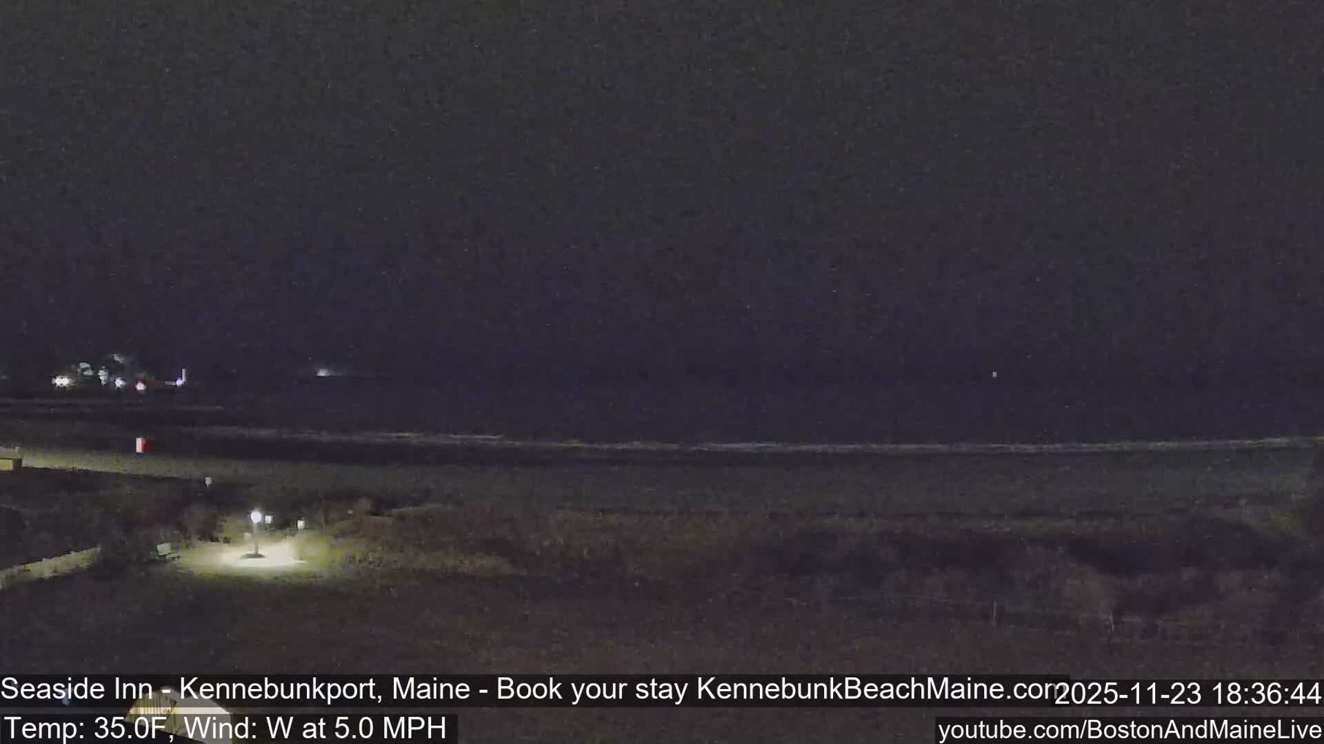 Seaside Inn Kennebunk Beach Live Cam- Kennebunk, Maine, USA
