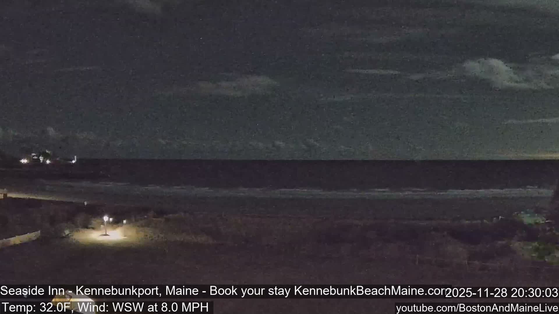 Seaside Inn Kennebunk Beach Live Cam- Kennebunk, Maine, USA