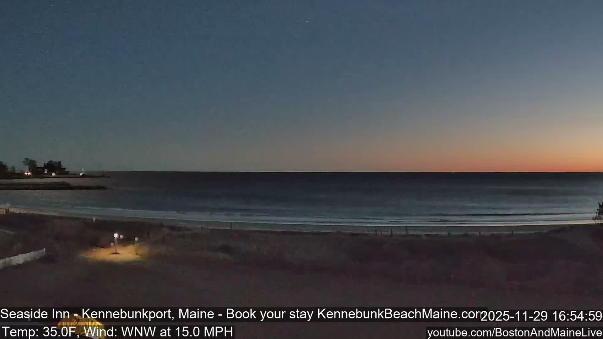 Seaside Inn Kennebunk Beach Live Cam- Kennebunk, Maine, USA