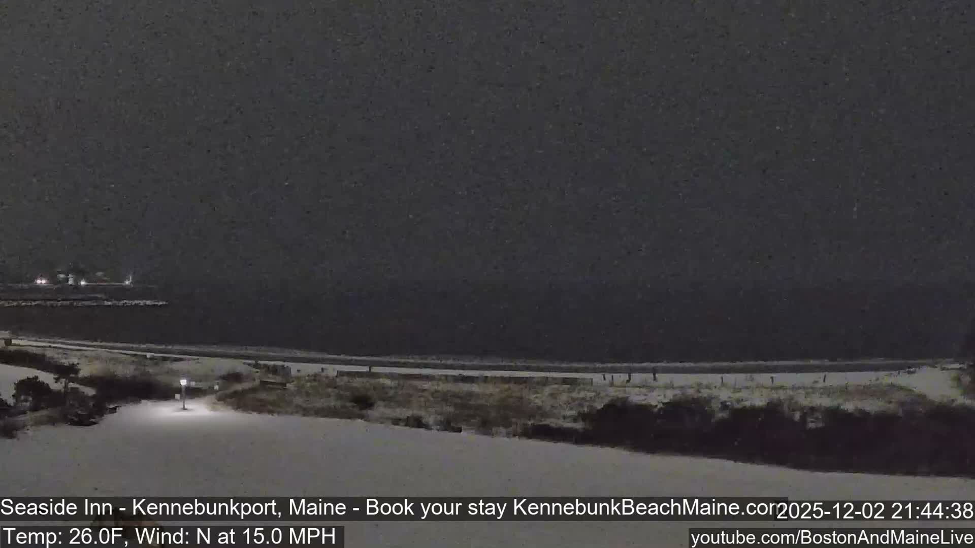 Seaside Inn Kennebunk Beach Live Cam- Kennebunk, Maine, USA