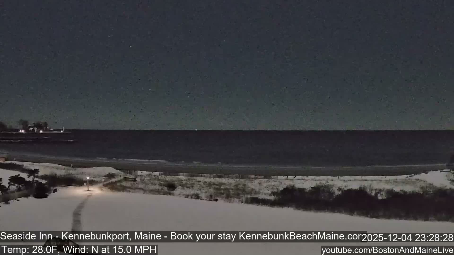 Seaside Inn Kennebunk Beach Live Cam- Kennebunk, Maine, USA
