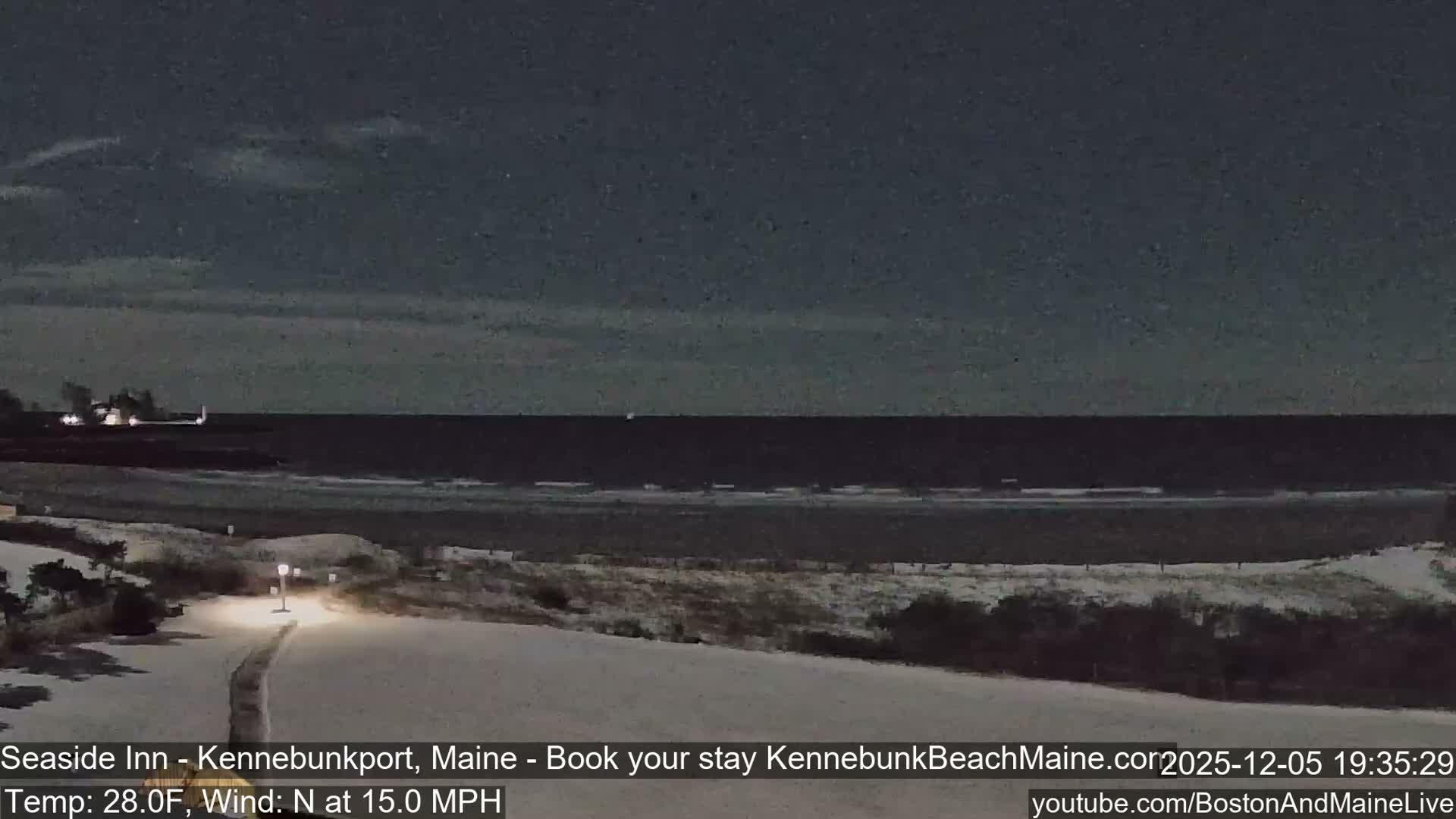 Seaside Inn Kennebunk Beach Live Cam- Kennebunk, Maine, USA