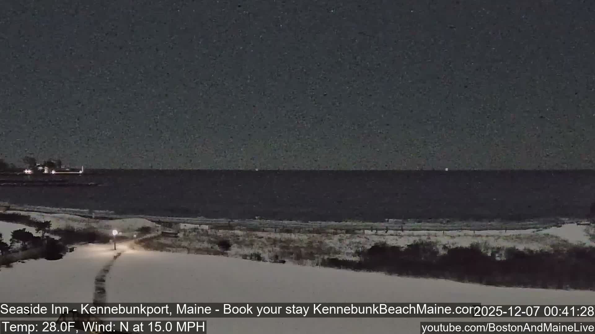 Seaside Inn Kennebunk Beach Live Cam- Kennebunk, Maine, USA