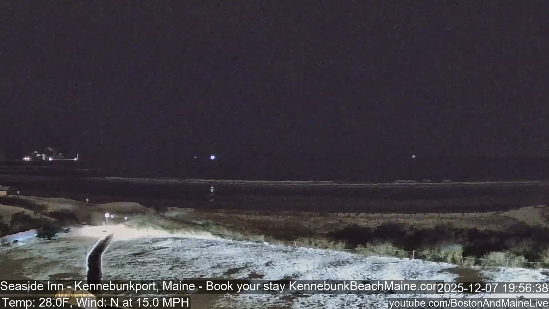 Seaside Inn Kennebunk Beach Live Cam- Kennebunk, Maine, USA