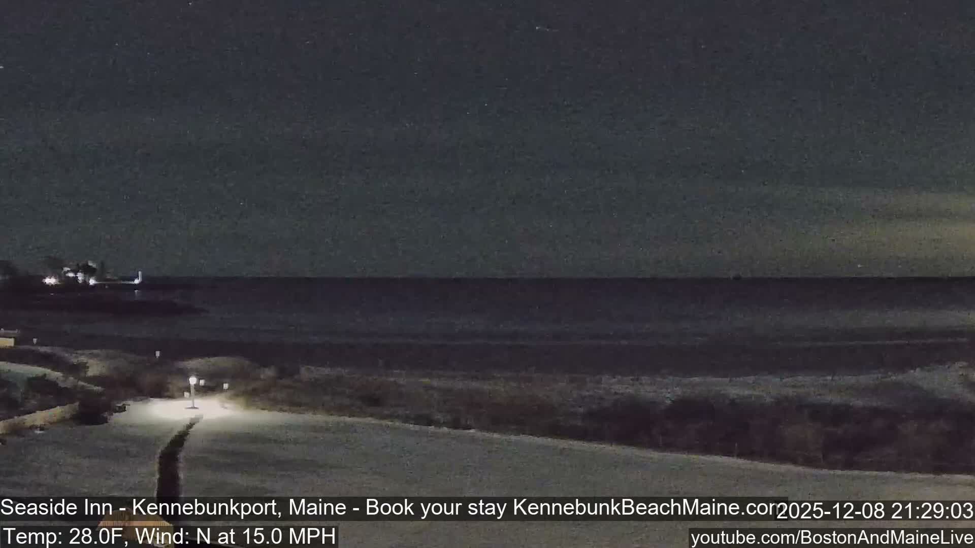Seaside Inn Kennebunk Beach Live Cam- Kennebunk, Maine, USA