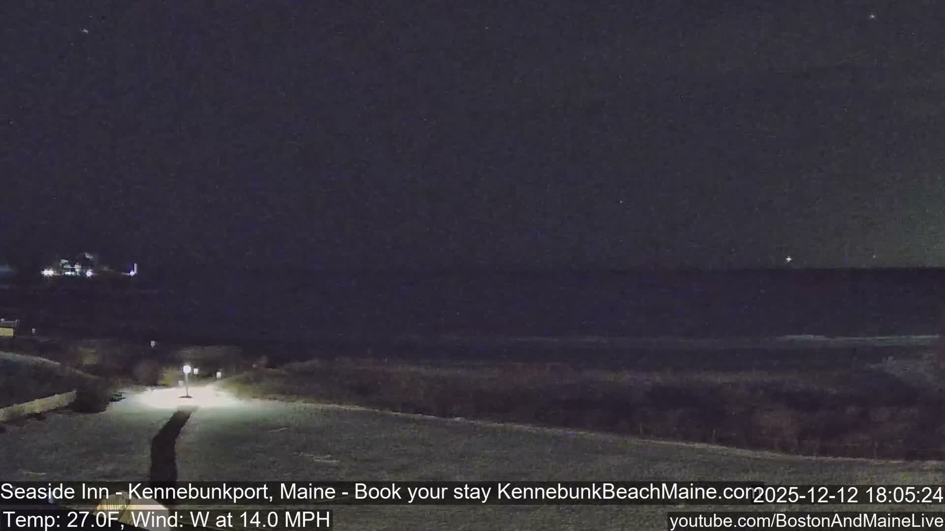 Seaside Inn Kennebunk Beach Live Cam- Kennebunk, Maine, USA