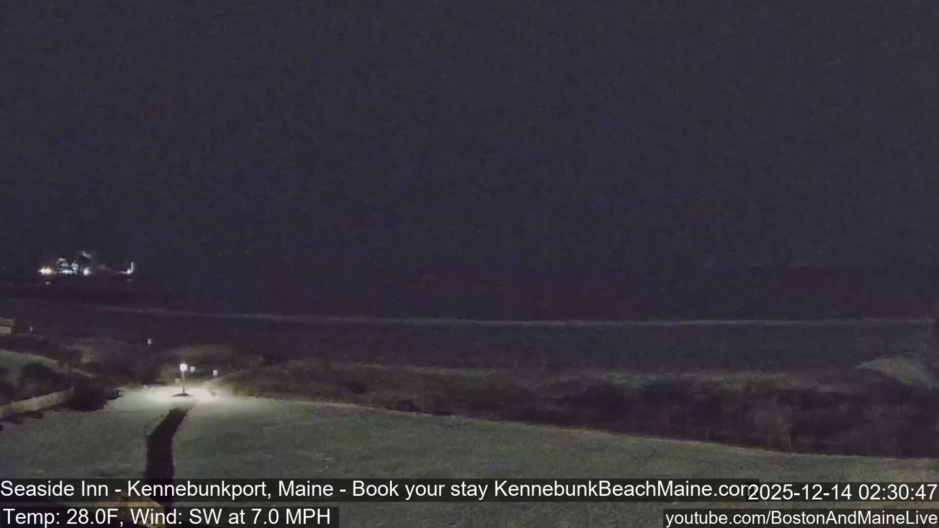 Seaside Inn Kennebunk Beach Live Cam- Kennebunk, Maine, USA