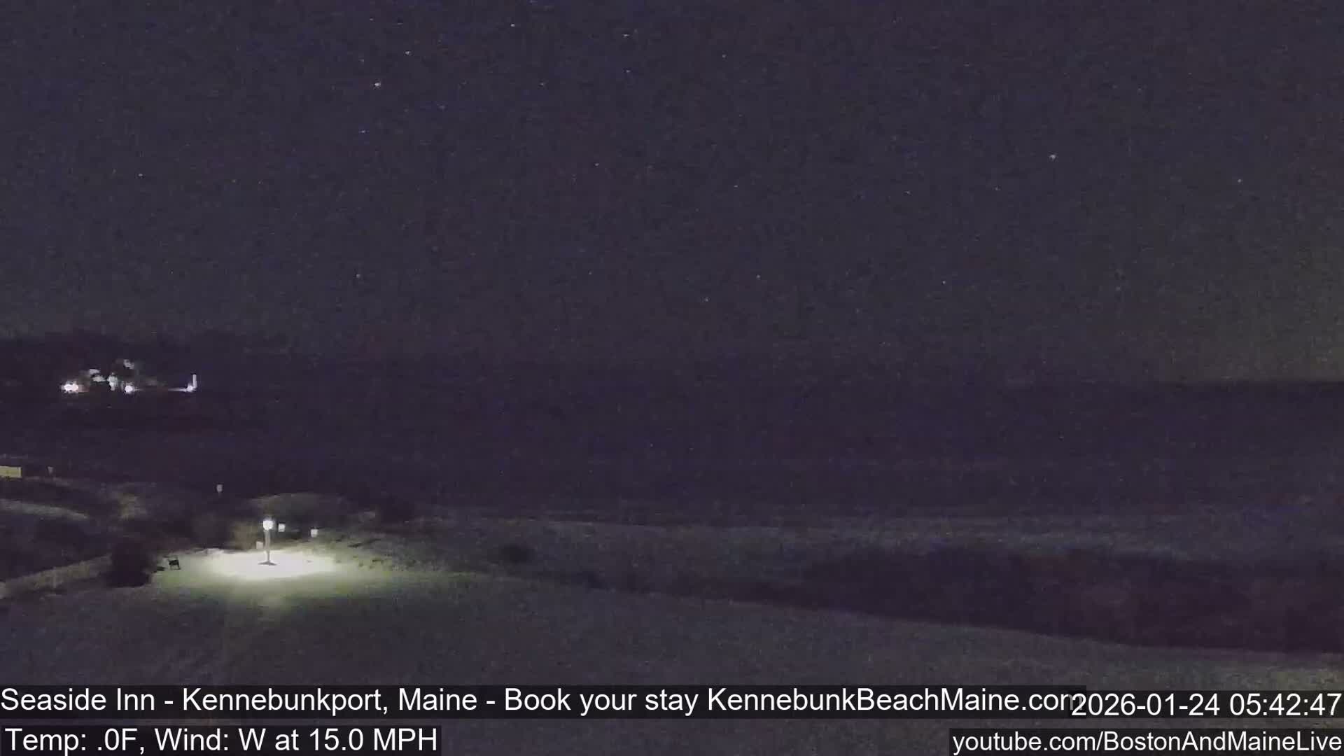 Seaside Inn Kennebunk Beach Live Cam- Kennebunk, Maine, USA