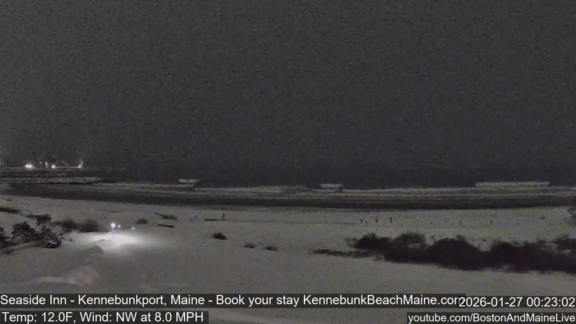 Seaside Inn Kennebunk Beach Live Cam- Kennebunk, Maine, USA