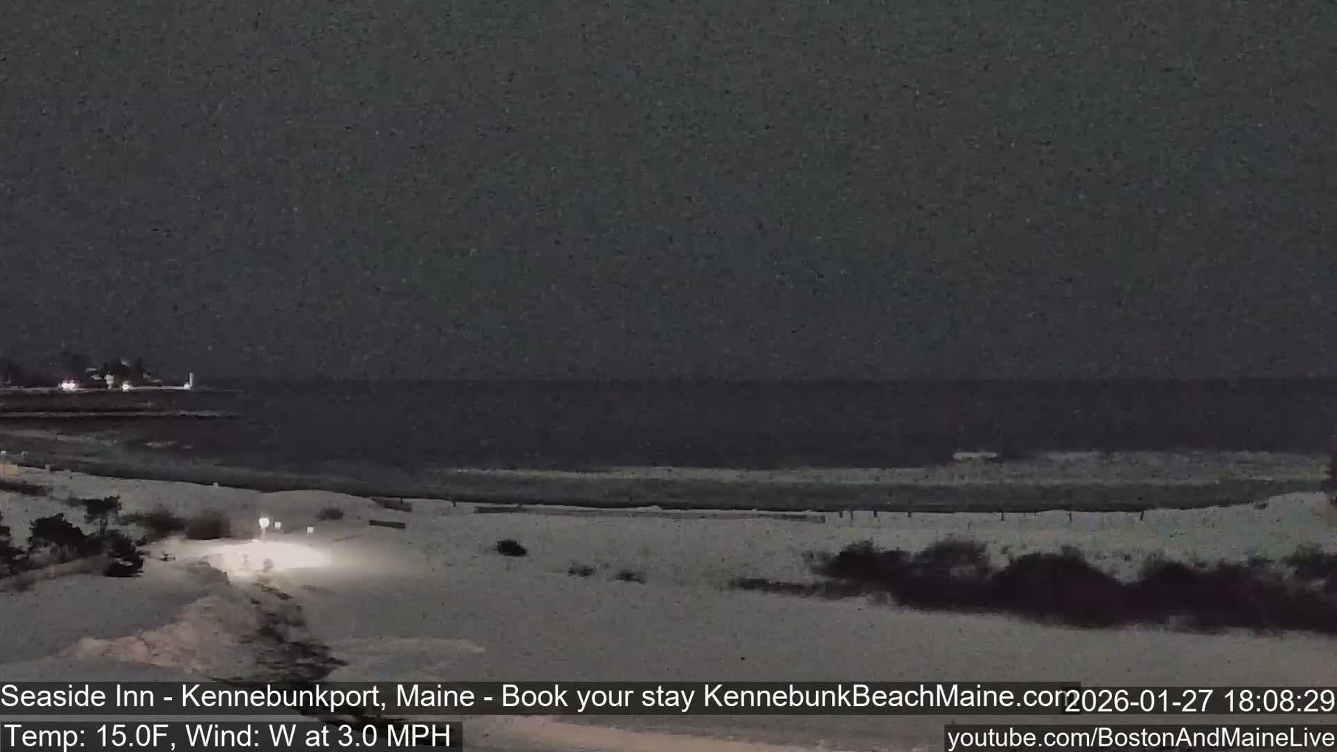 Seaside Inn Kennebunk Beach Live Cam- Kennebunk, Maine, USA