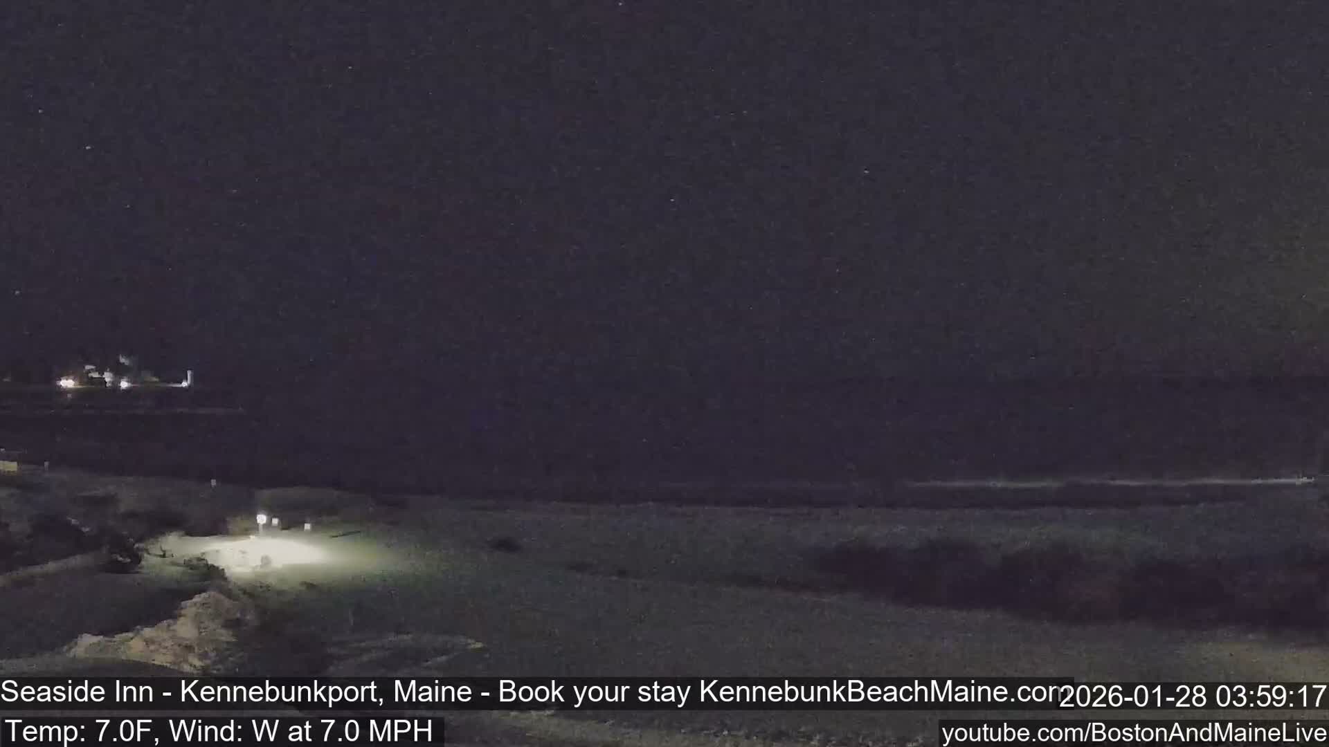 Seaside Inn Kennebunk Beach Live Cam- Kennebunk, Maine, USA