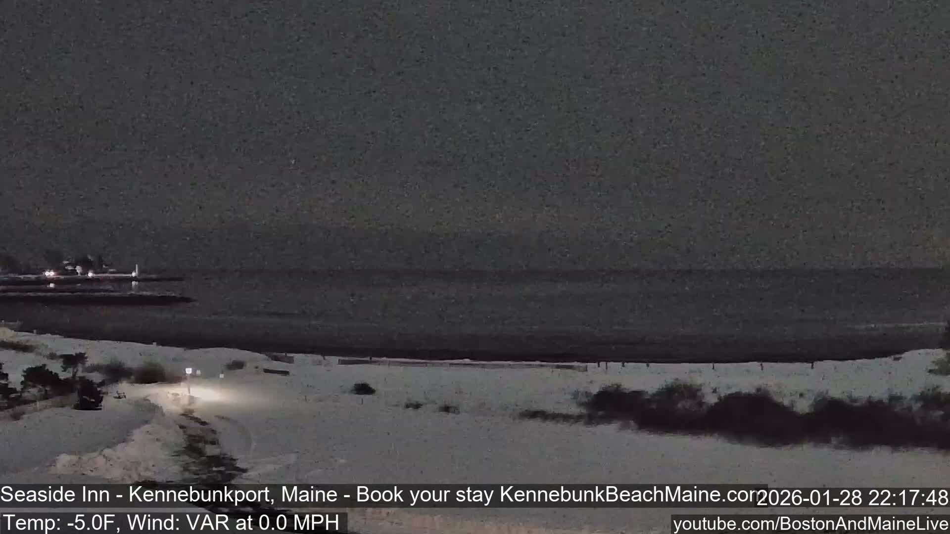 Seaside Inn Kennebunk Beach Live Cam- Kennebunk, Maine, USA