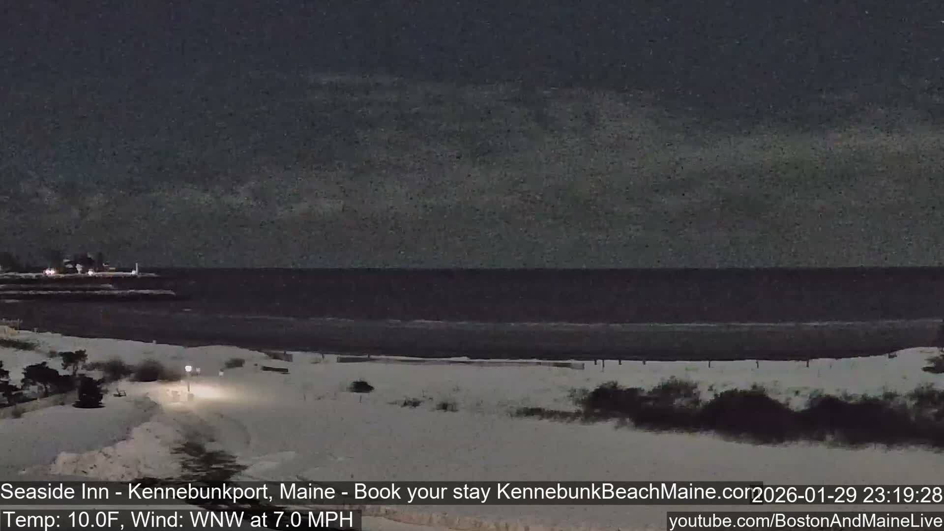 Seaside Inn Kennebunk Beach Live Cam- Kennebunk, Maine, USA