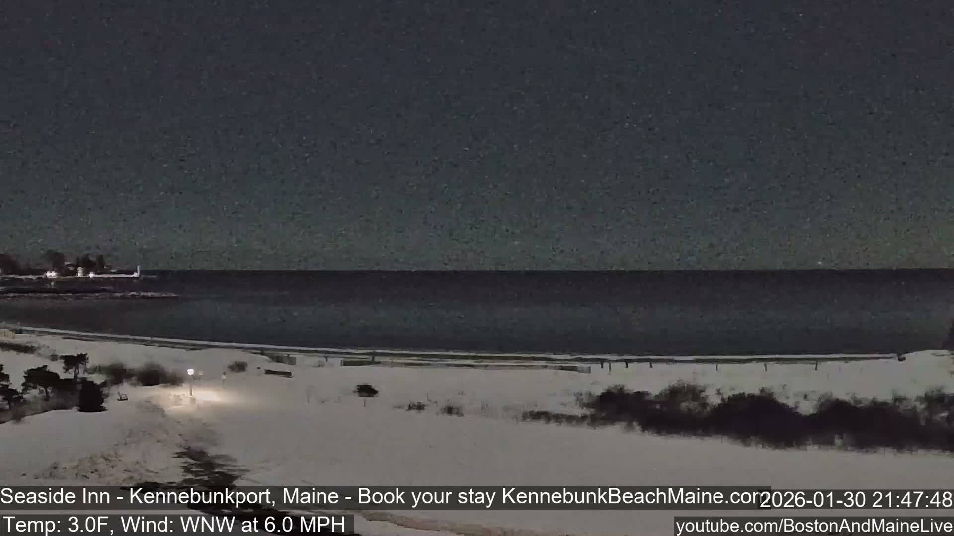 Seaside Inn Kennebunk Beach Live Cam- Kennebunk, Maine, USA