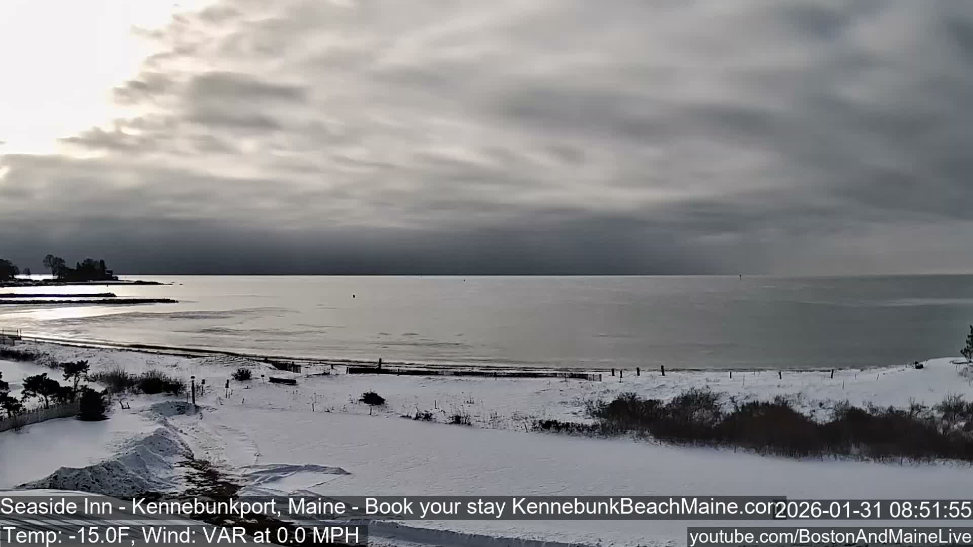 Seaside Inn Kennebunk Beach Live Cam- Kennebunk, Maine, USA