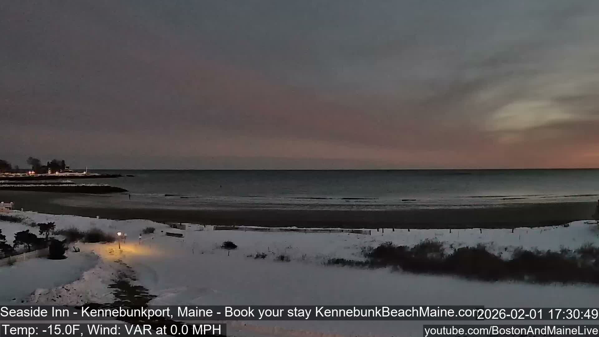 Seaside Inn Kennebunk Beach Live Cam- Kennebunk, Maine, USA