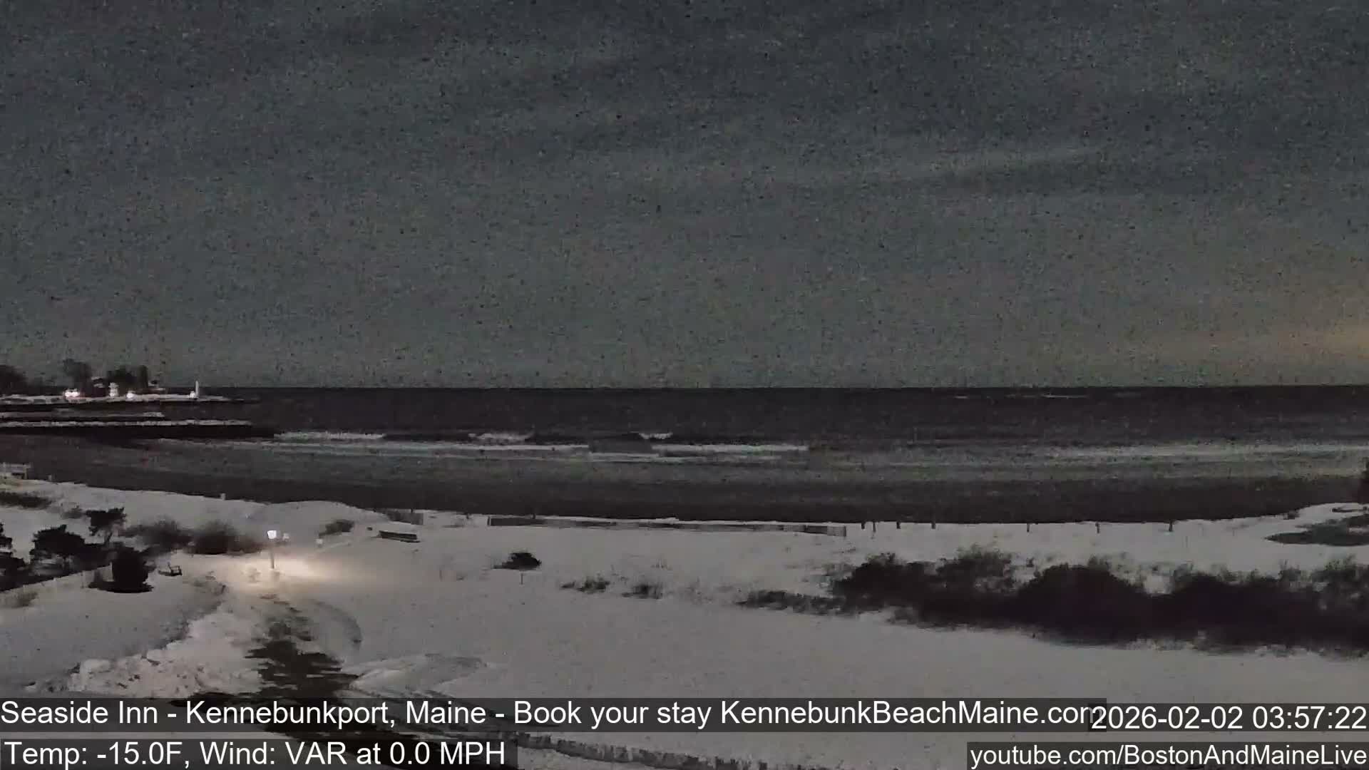 Seaside Inn Kennebunk Beach Live Cam- Kennebunk, Maine, USA