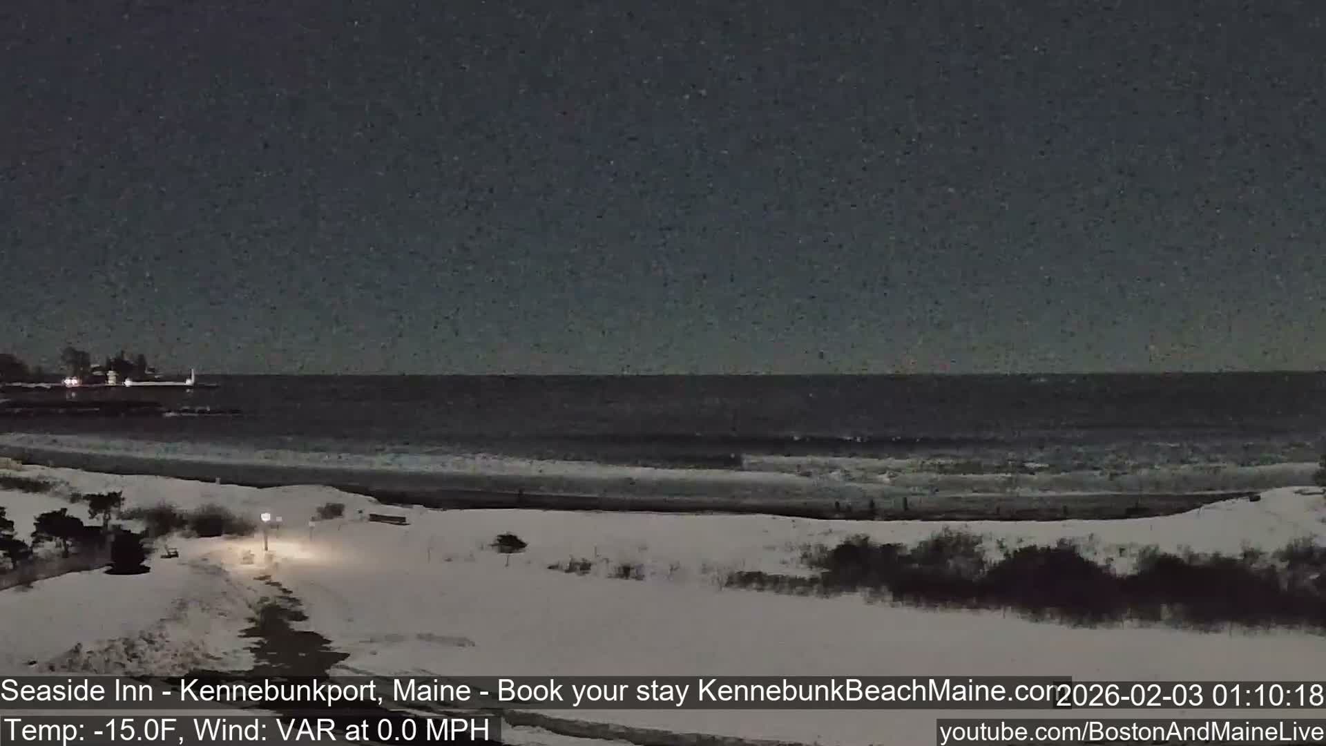 Seaside Inn Kennebunk Beach Live Cam- Kennebunk, Maine, USA