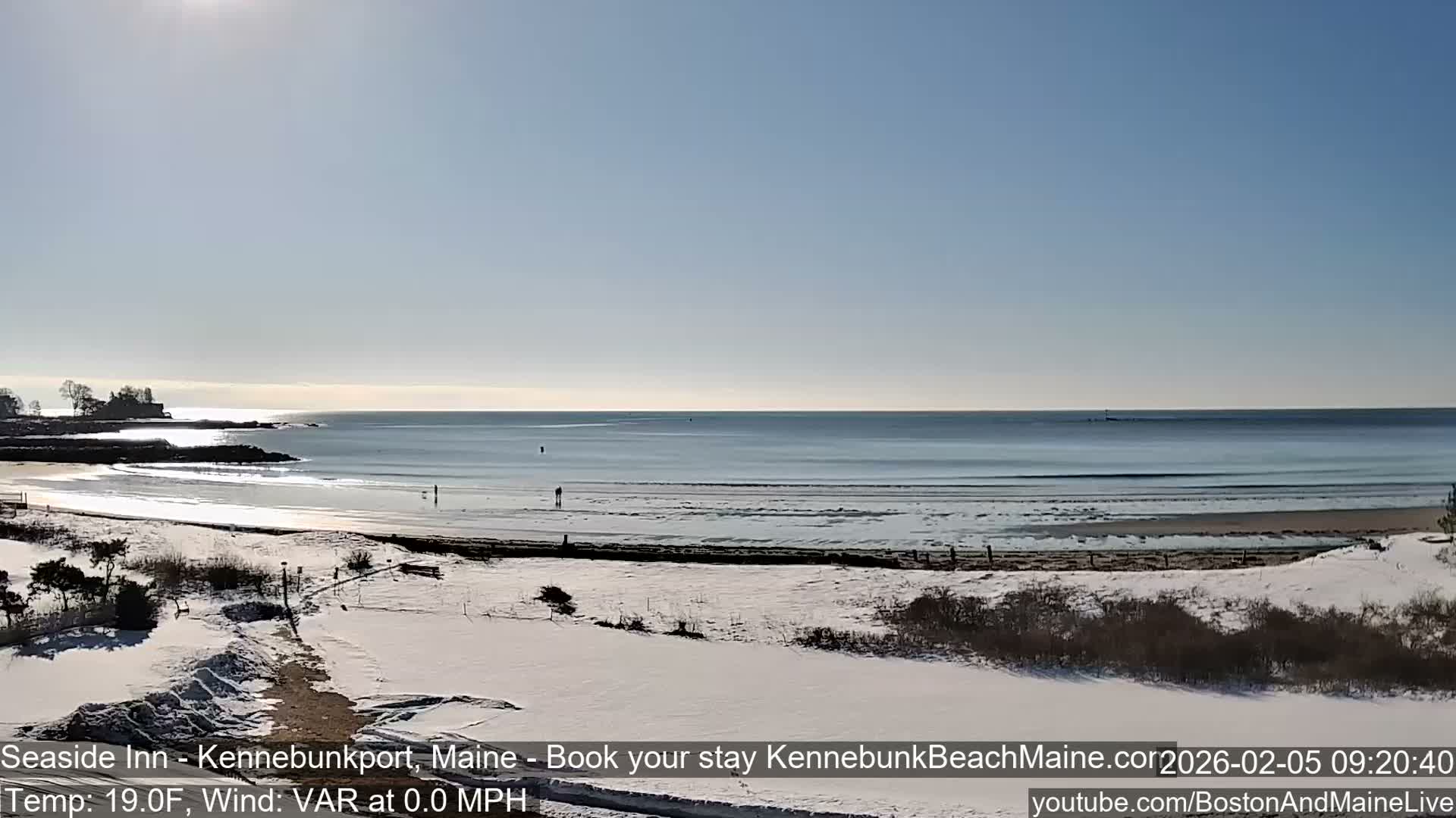Seaside Inn Kennebunk Beach Live Cam- Kennebunk, Maine, USA