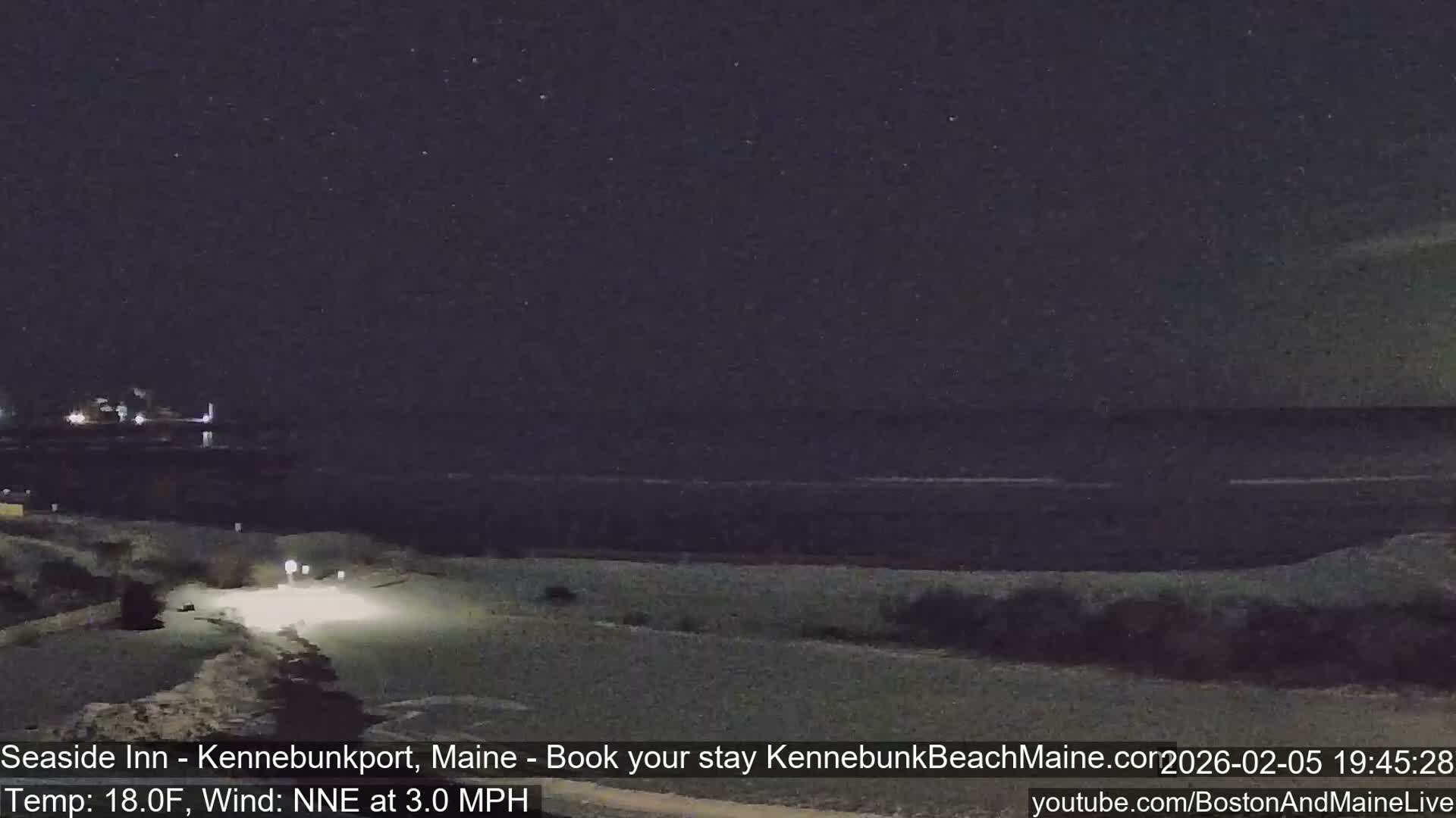 Seaside Inn Kennebunk Beach Live Cam- Kennebunk, Maine, USA