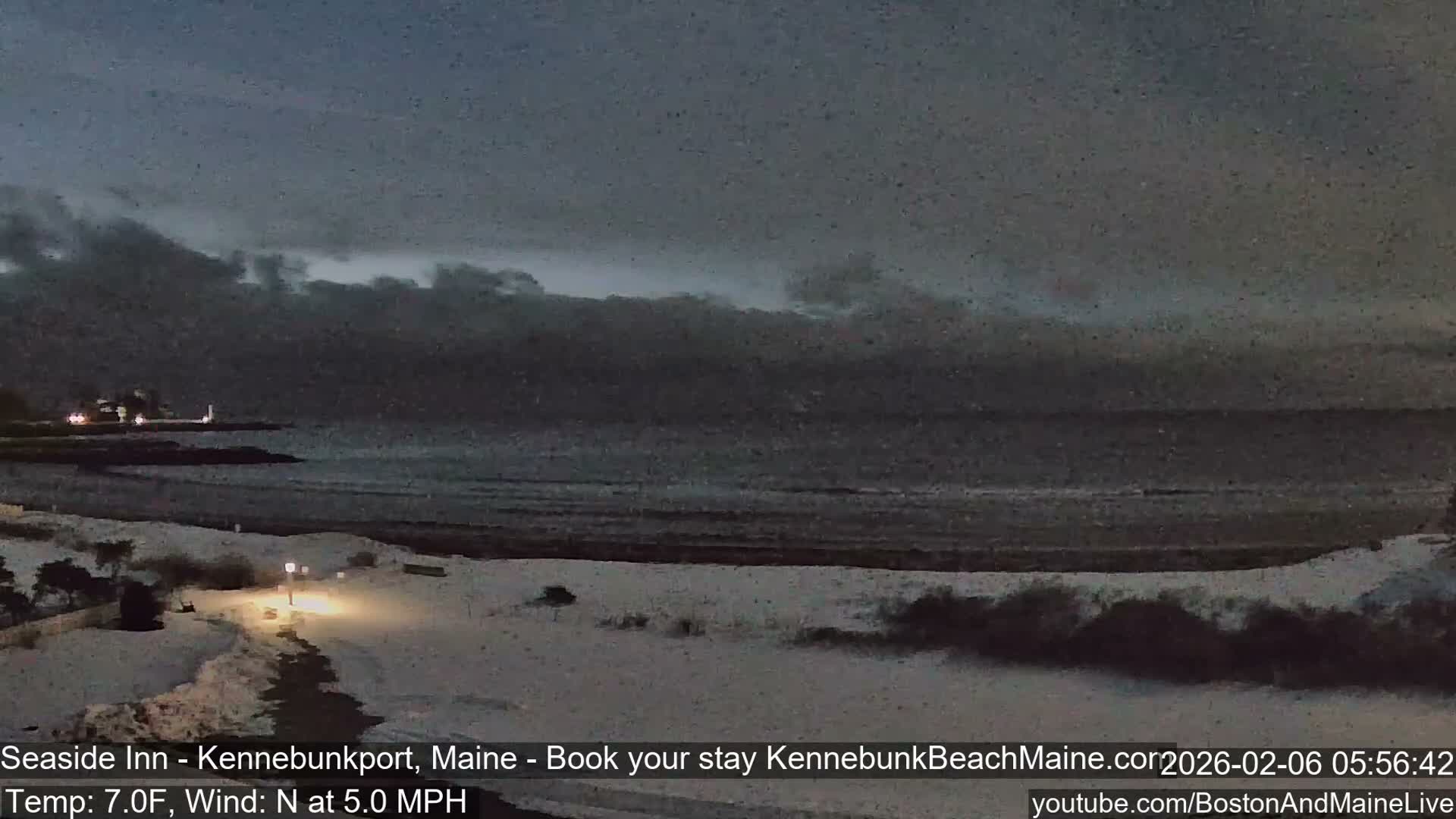 Seaside Inn Kennebunk Beach Live Cam- Kennebunk, Maine, USA