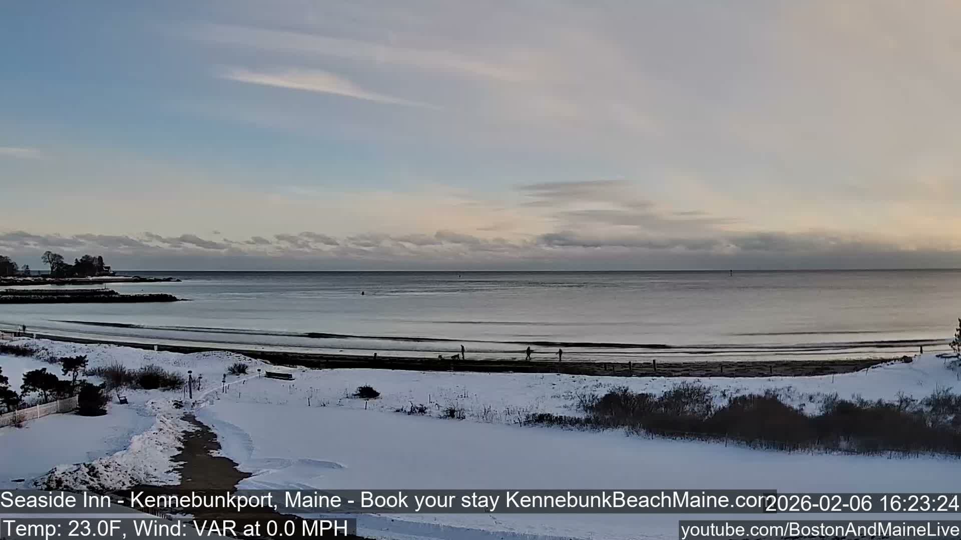 Seaside Inn Kennebunk Beach Live Cam- Kennebunk, Maine, USA