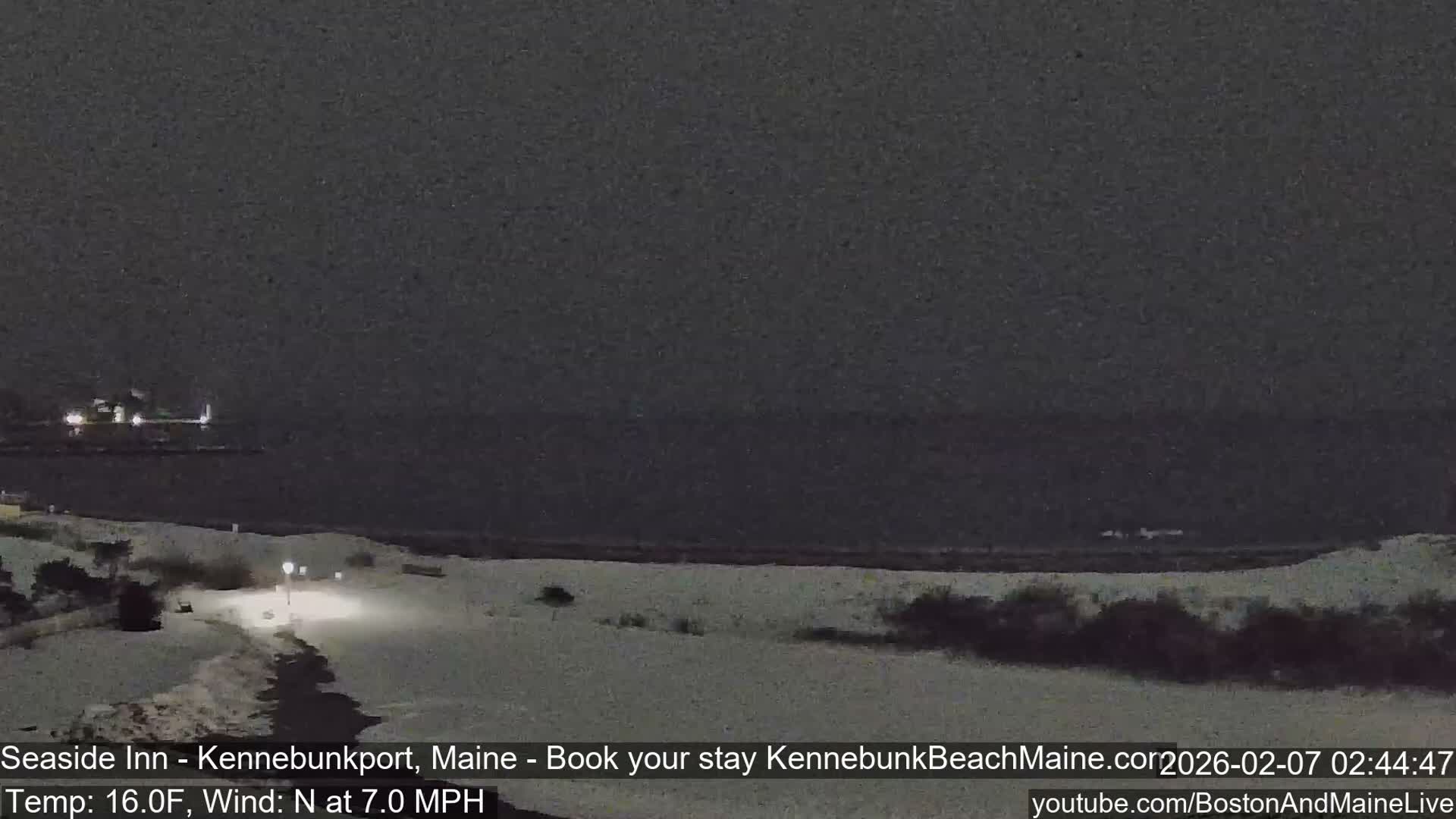 Seaside Inn Kennebunk Beach Live Cam- Kennebunk, Maine, USA