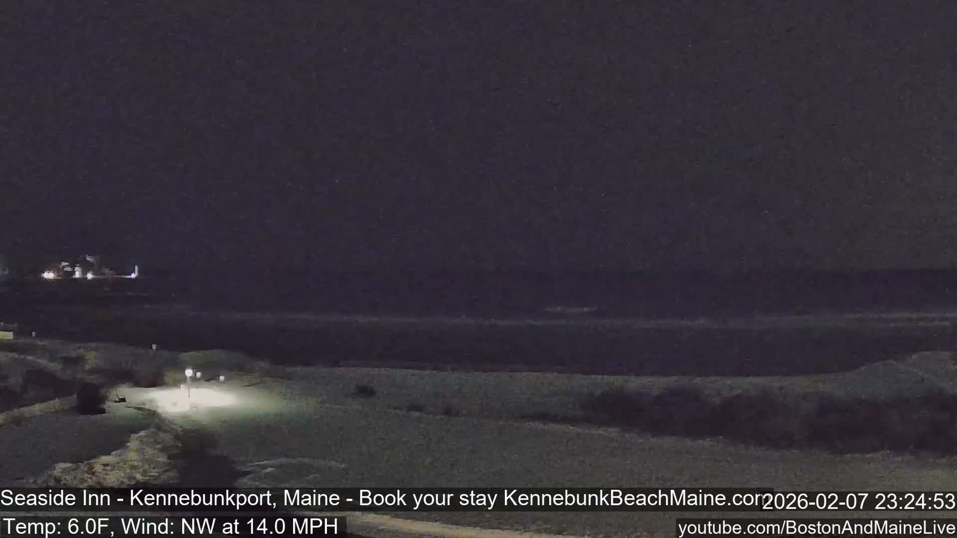 Seaside Inn Kennebunk Beach Live Cam- Kennebunk, Maine, USA