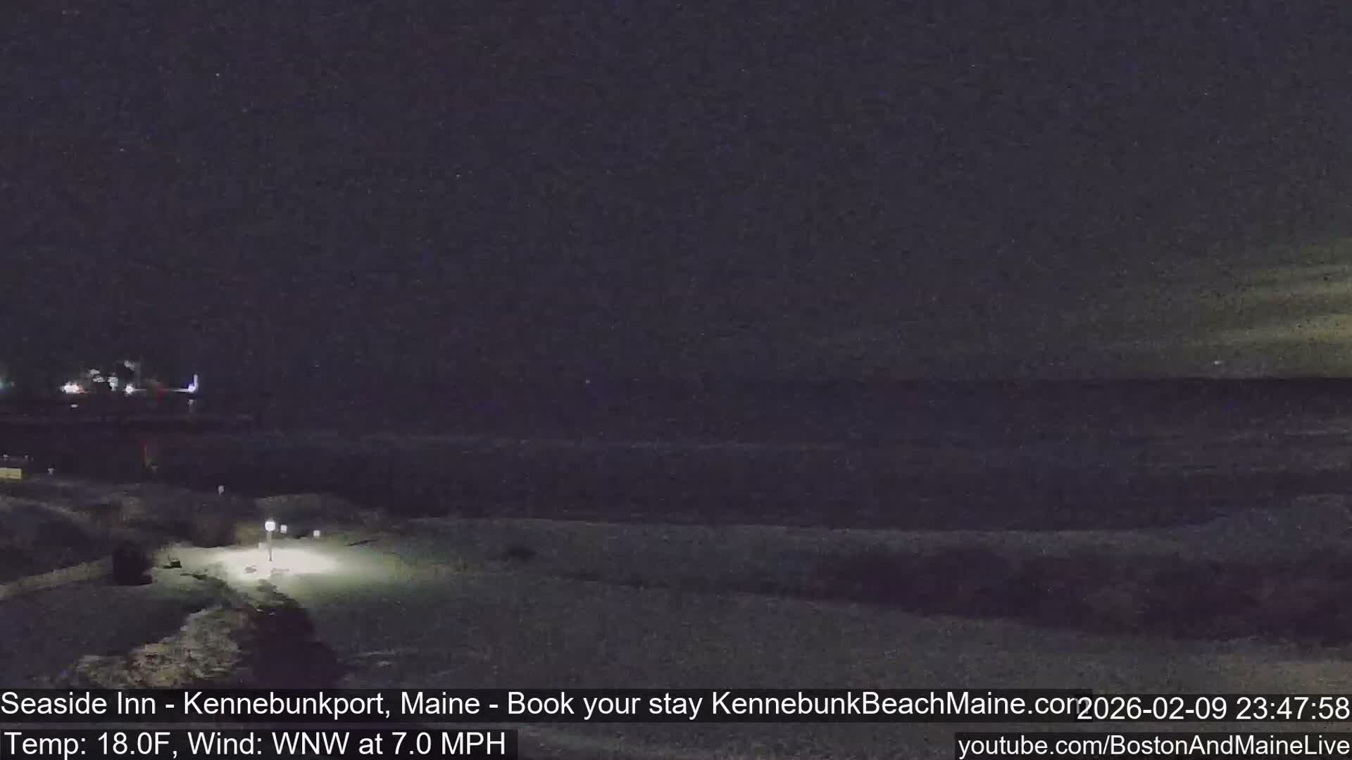Seaside Inn Kennebunk Beach Live Cam- Kennebunk, Maine, USA
