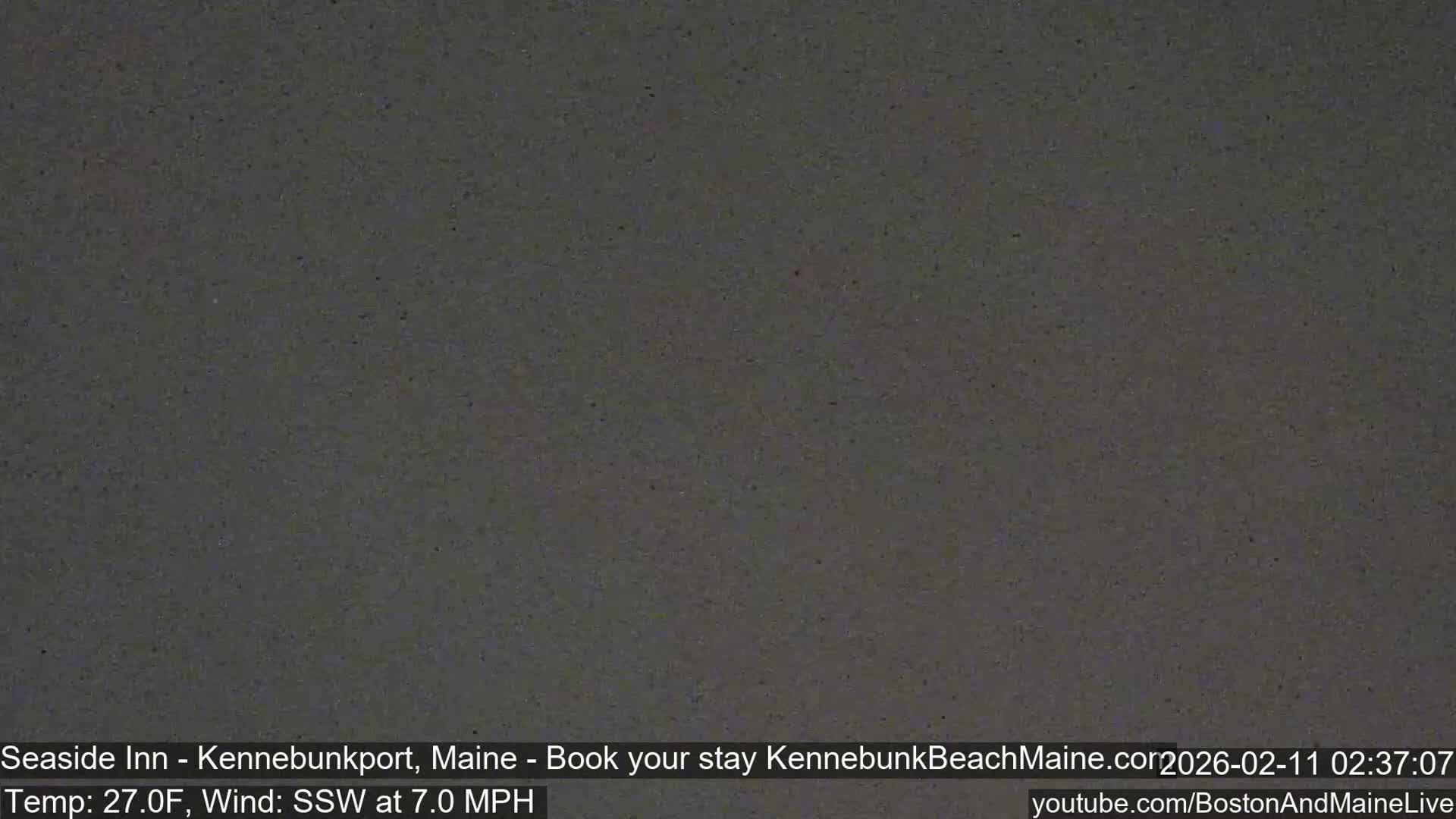 Seaside Inn Kennebunk Beach Live Cam- Kennebunk, Maine, USA