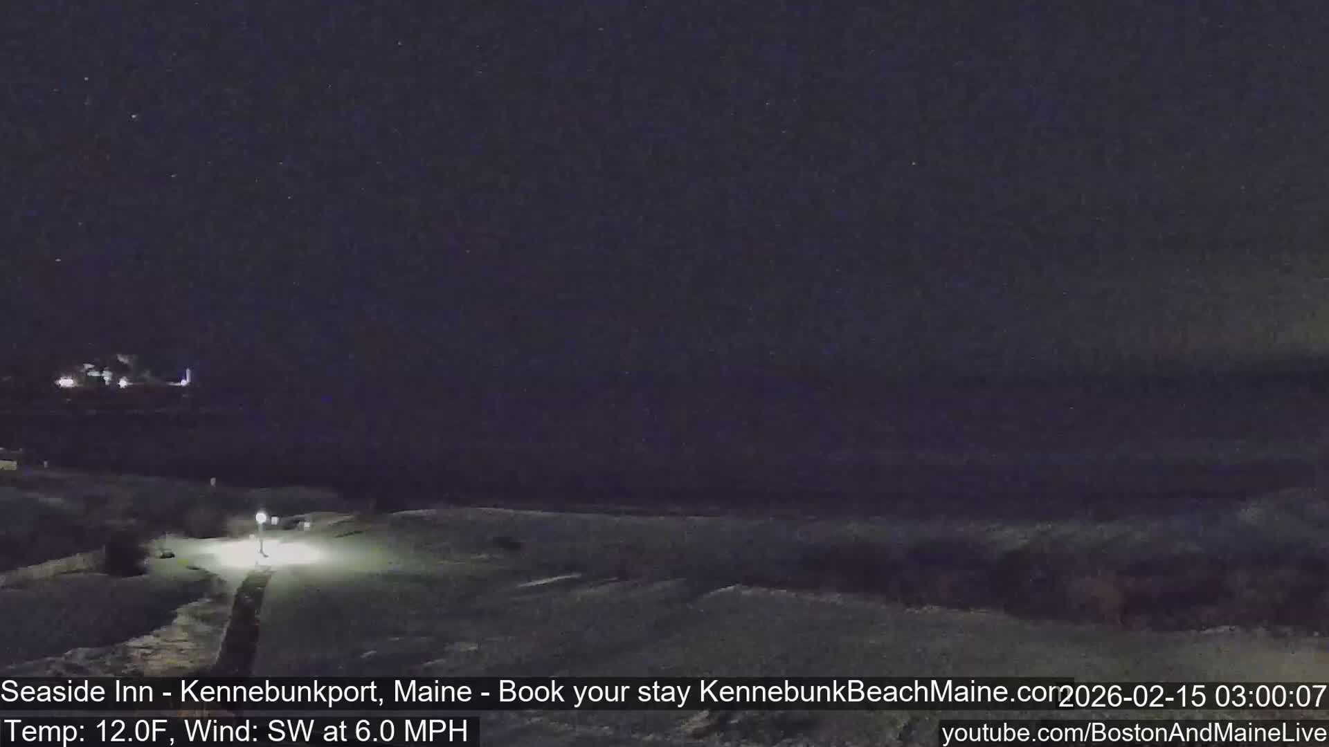 Seaside Inn Kennebunk Beach Live Cam- Kennebunk, Maine, USA