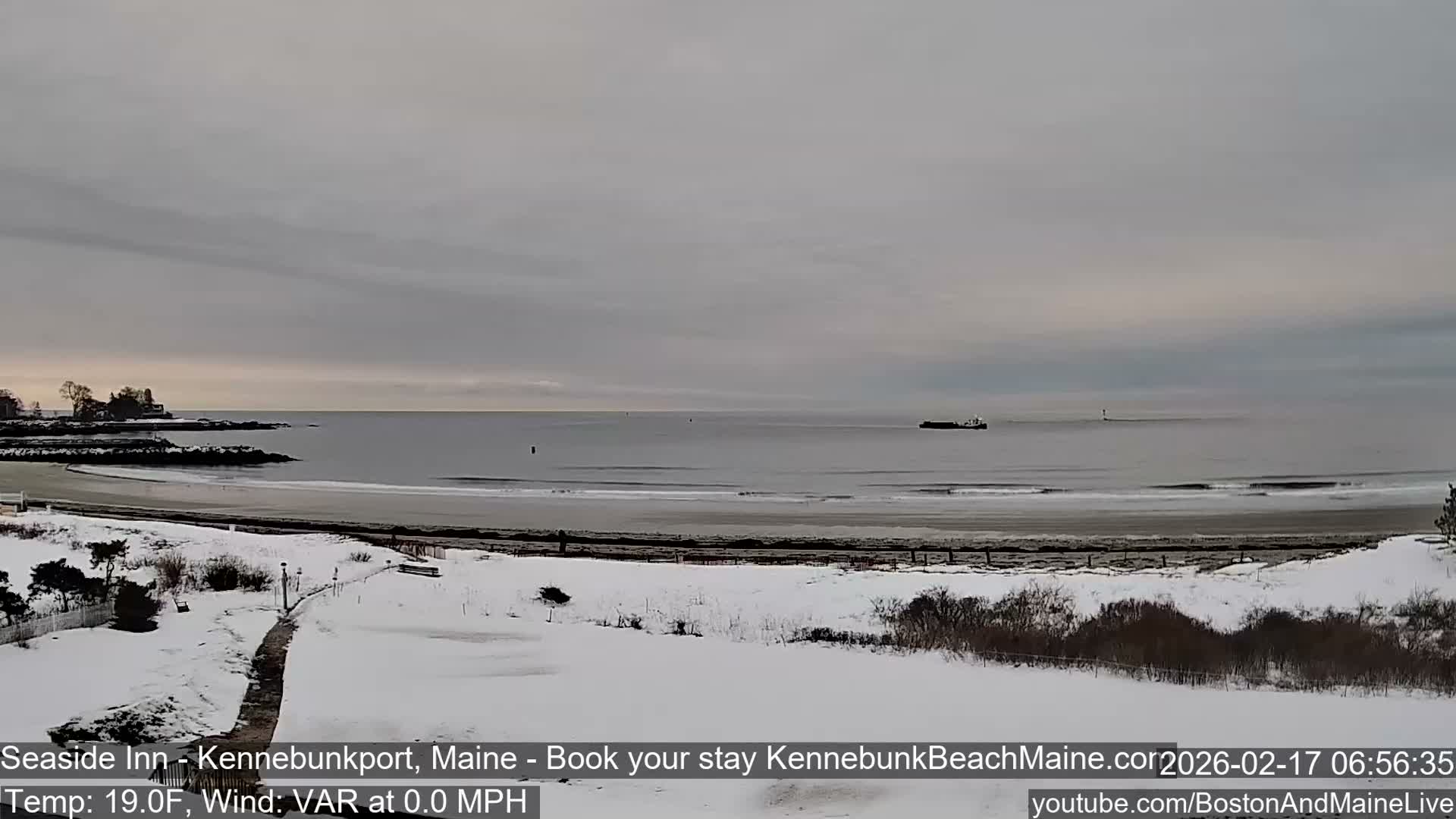 Seaside Inn Kennebunk Beach Live Cam- Kennebunk, Maine, USA