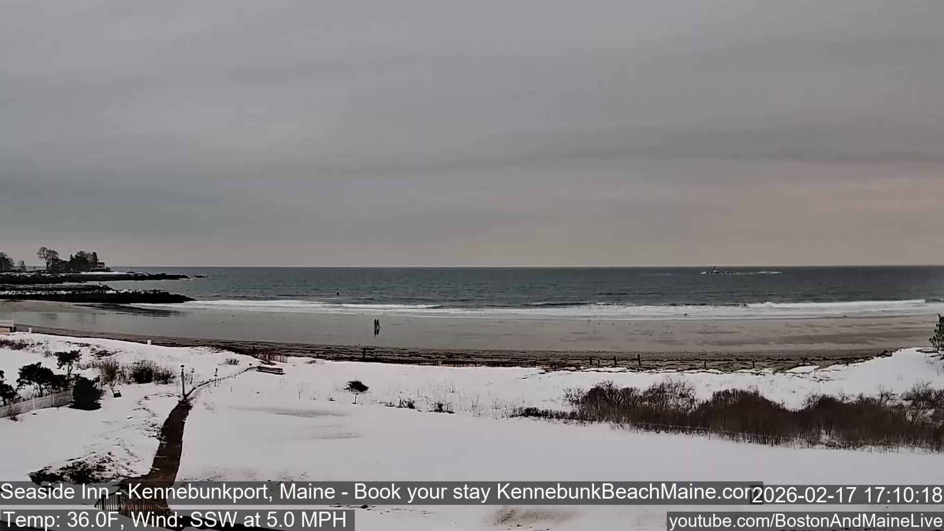 Seaside Inn Kennebunk Beach Live Cam- Kennebunk, Maine, USA