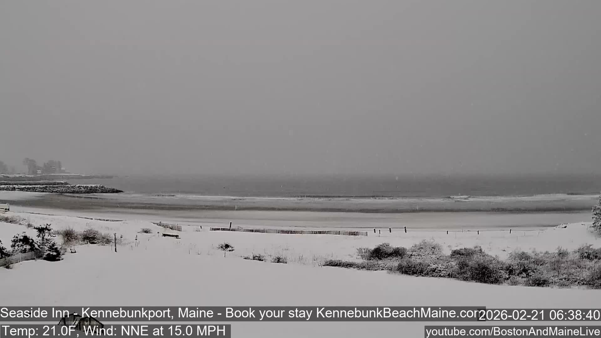 Seaside Inn Kennebunk Beach Live Cam- Kennebunk, Maine, USA