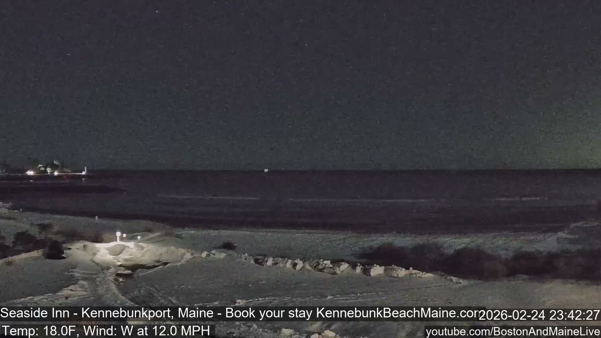 Seaside Inn Kennebunk Beach Live Cam- Kennebunk, Maine, USA