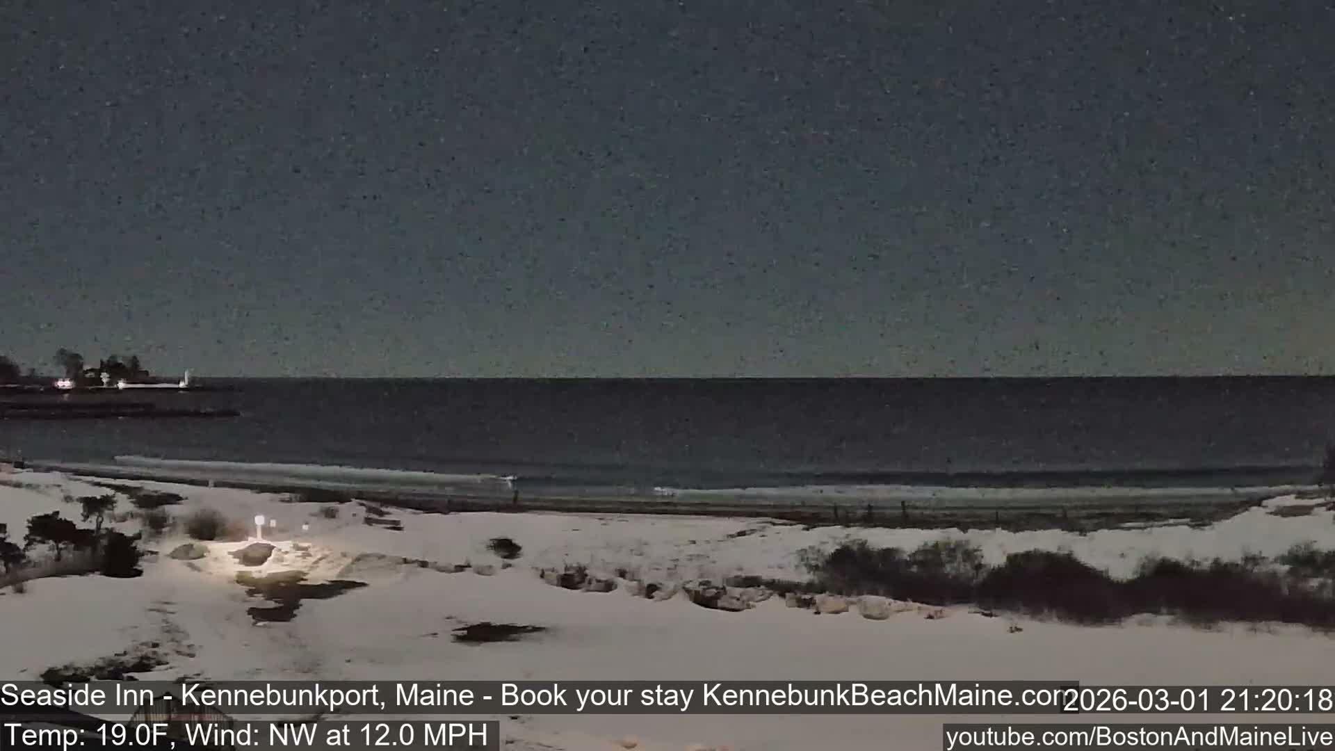Seaside Inn Kennebunk Beach Live Cam- Kennebunk, Maine, USA