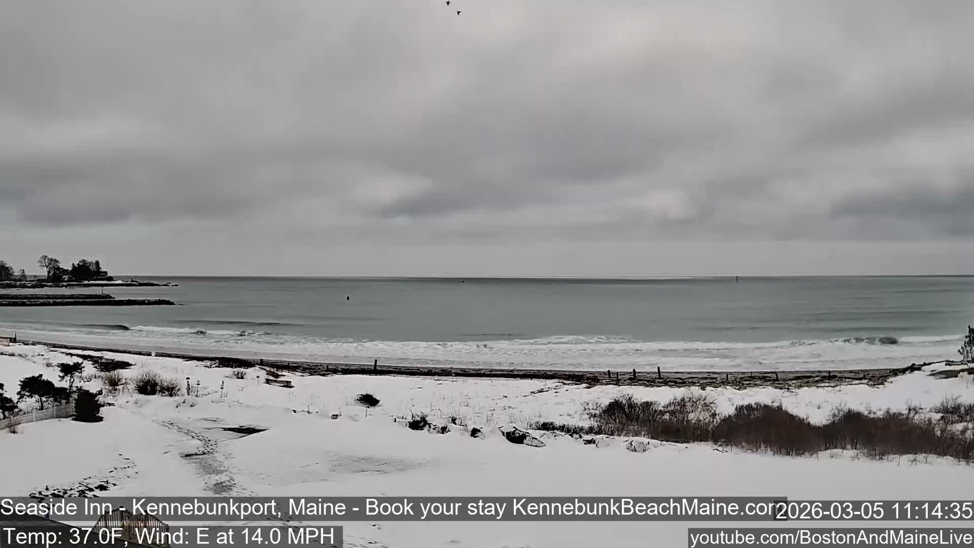 Seaside Inn Kennebunk Beach Live Cam- Kennebunk, Maine, USA