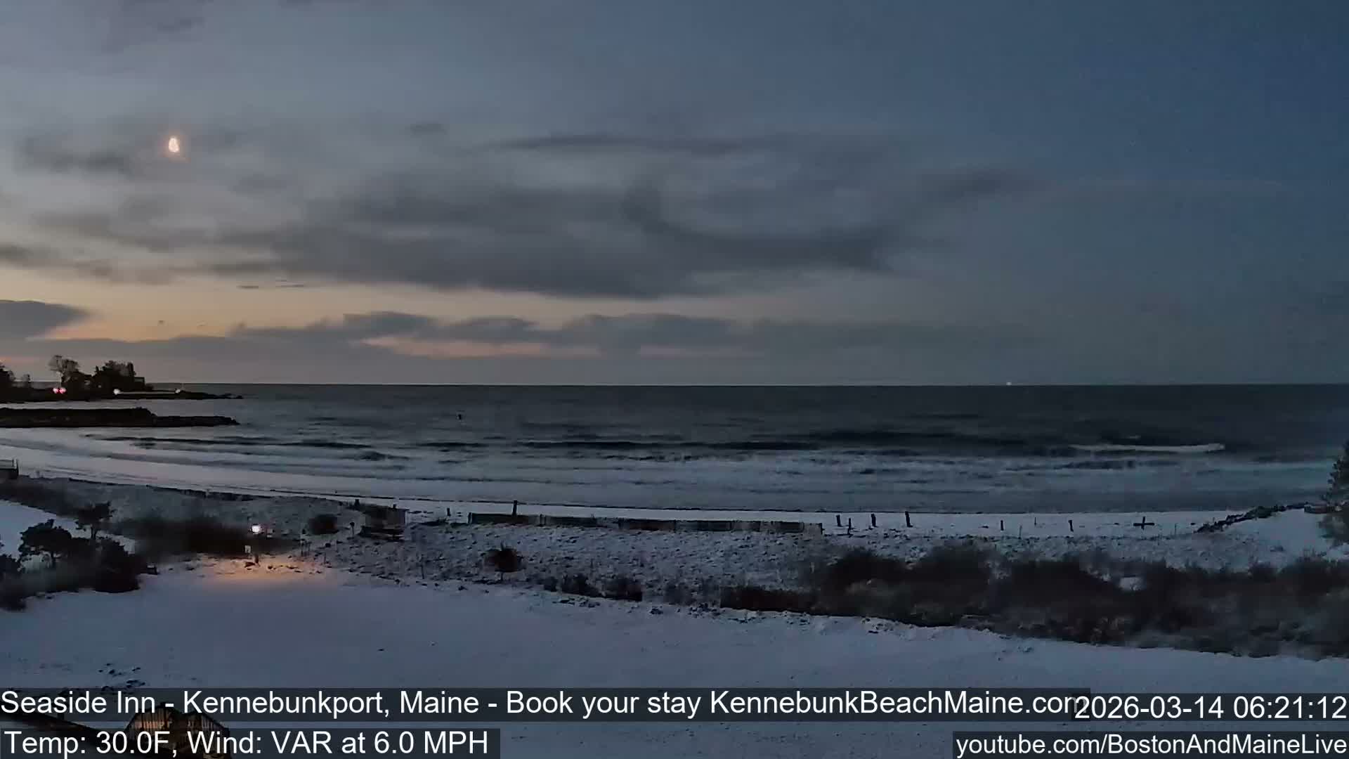 Seaside Inn Kennebunk Beach Live Cam- Kennebunk, Maine, USA