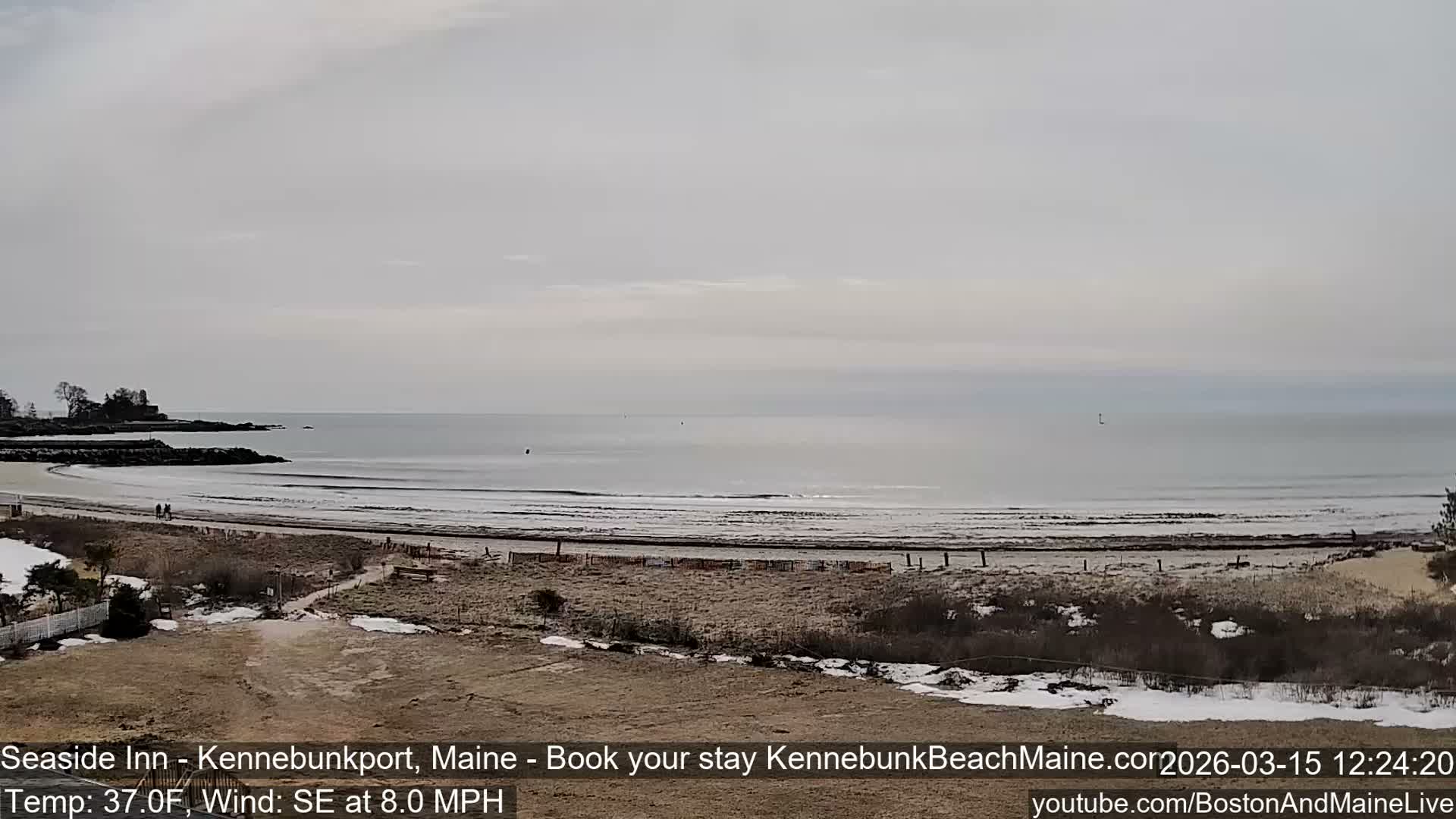 Seaside Inn Kennebunk Beach Live Cam- Kennebunk, Maine, USA